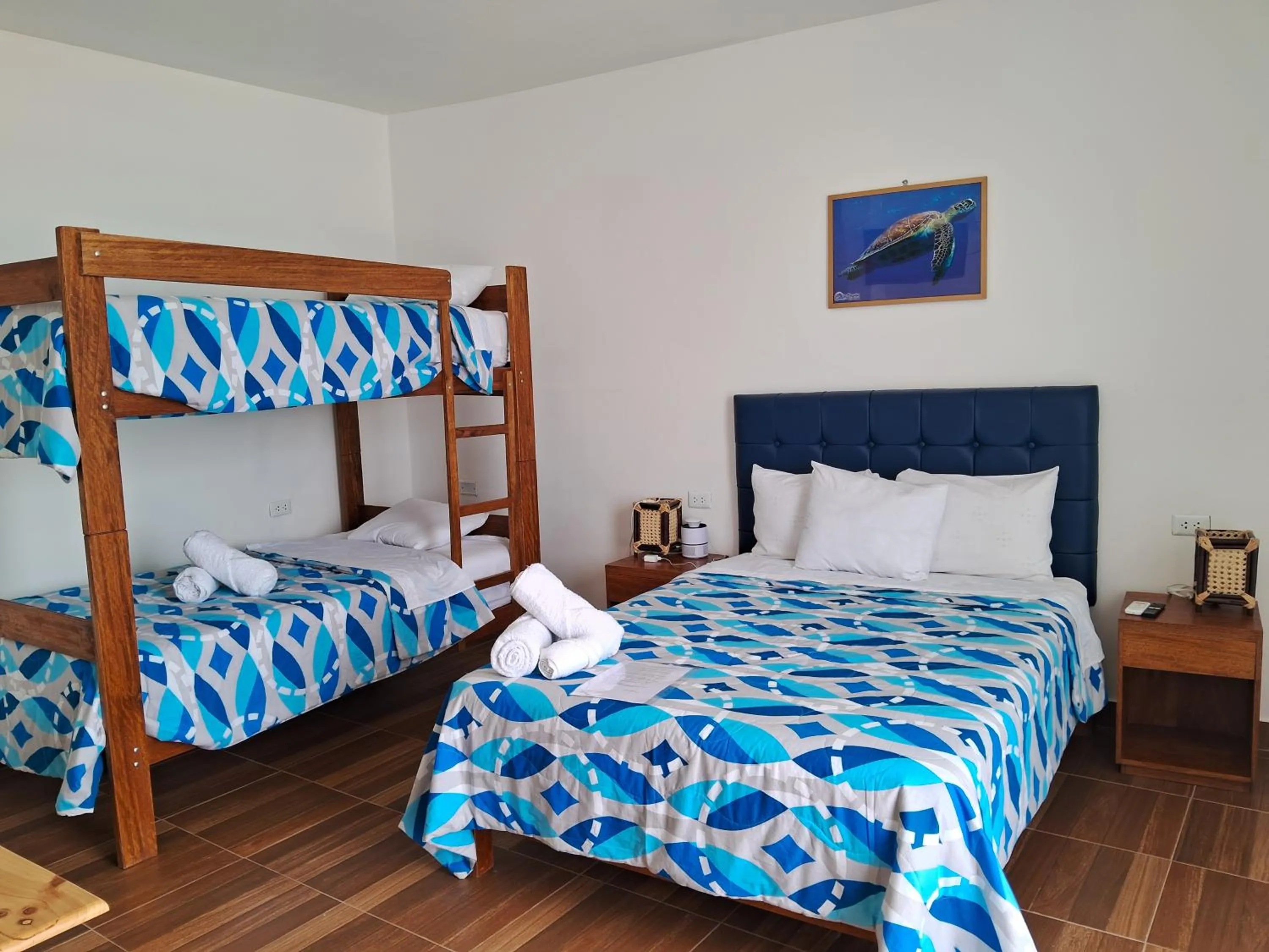 Bed in Las Fragatas Casa Hotel