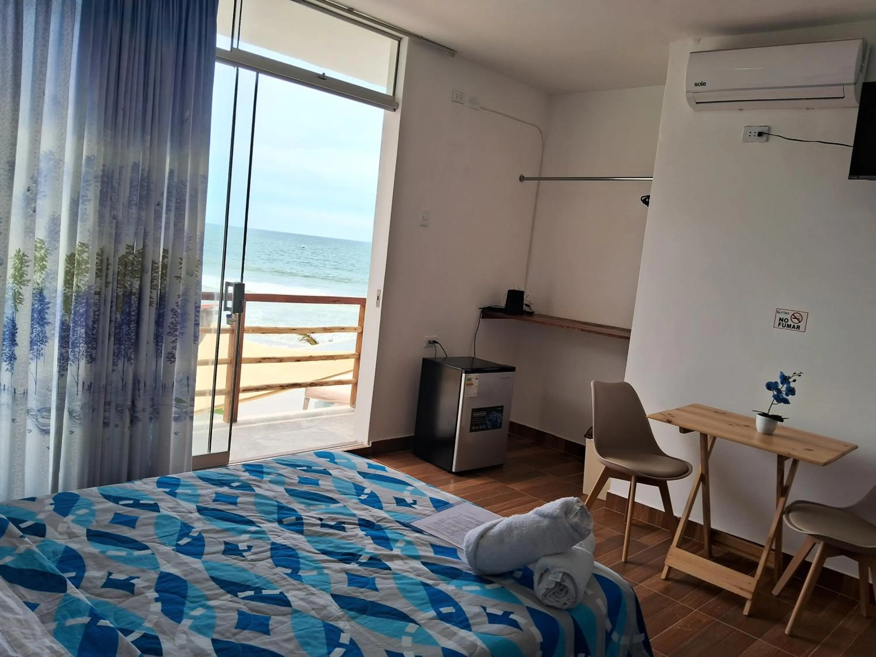 Bed in Las Fragatas Casa Hotel