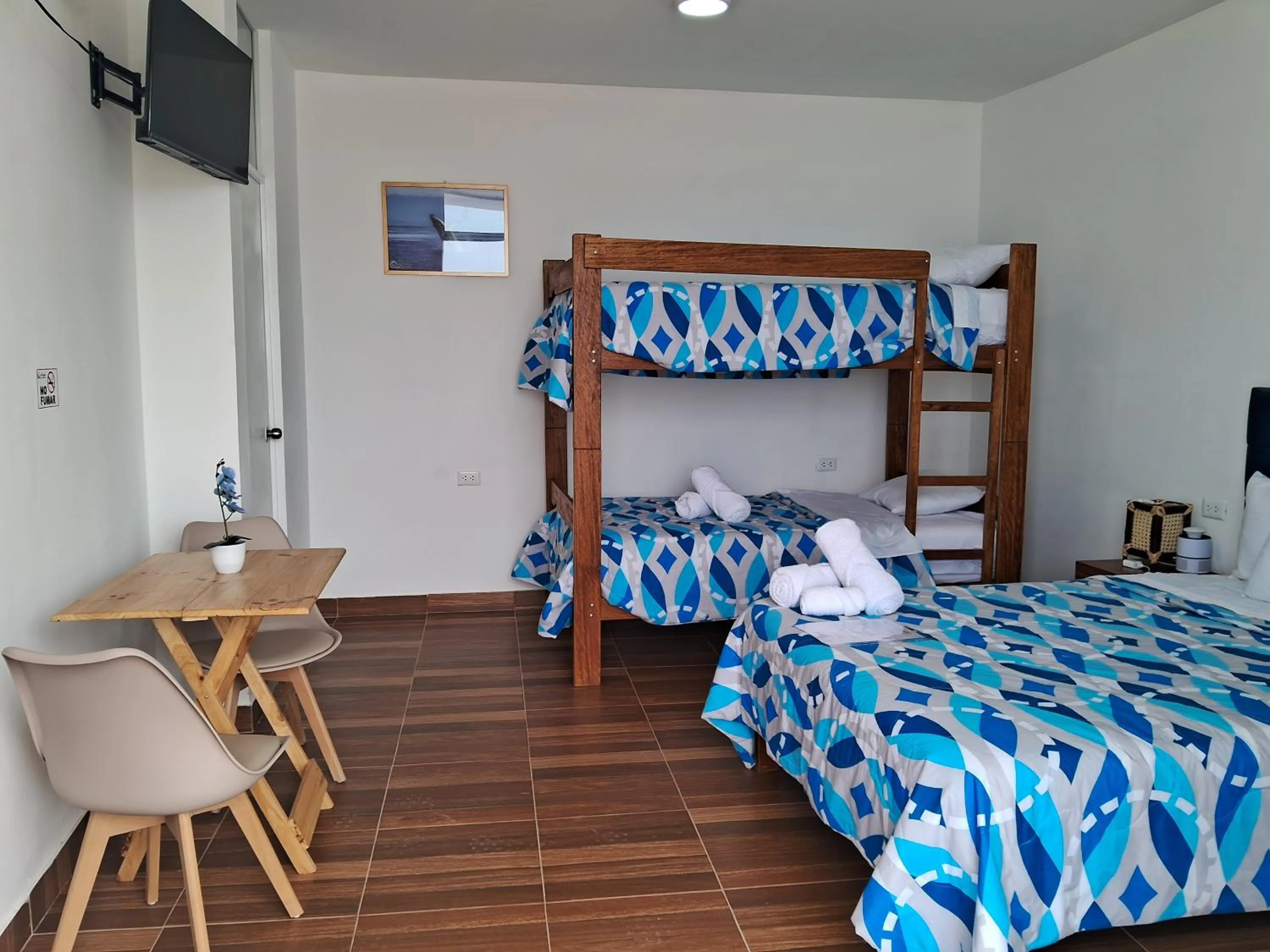 Bed in Las Fragatas Casa Hotel