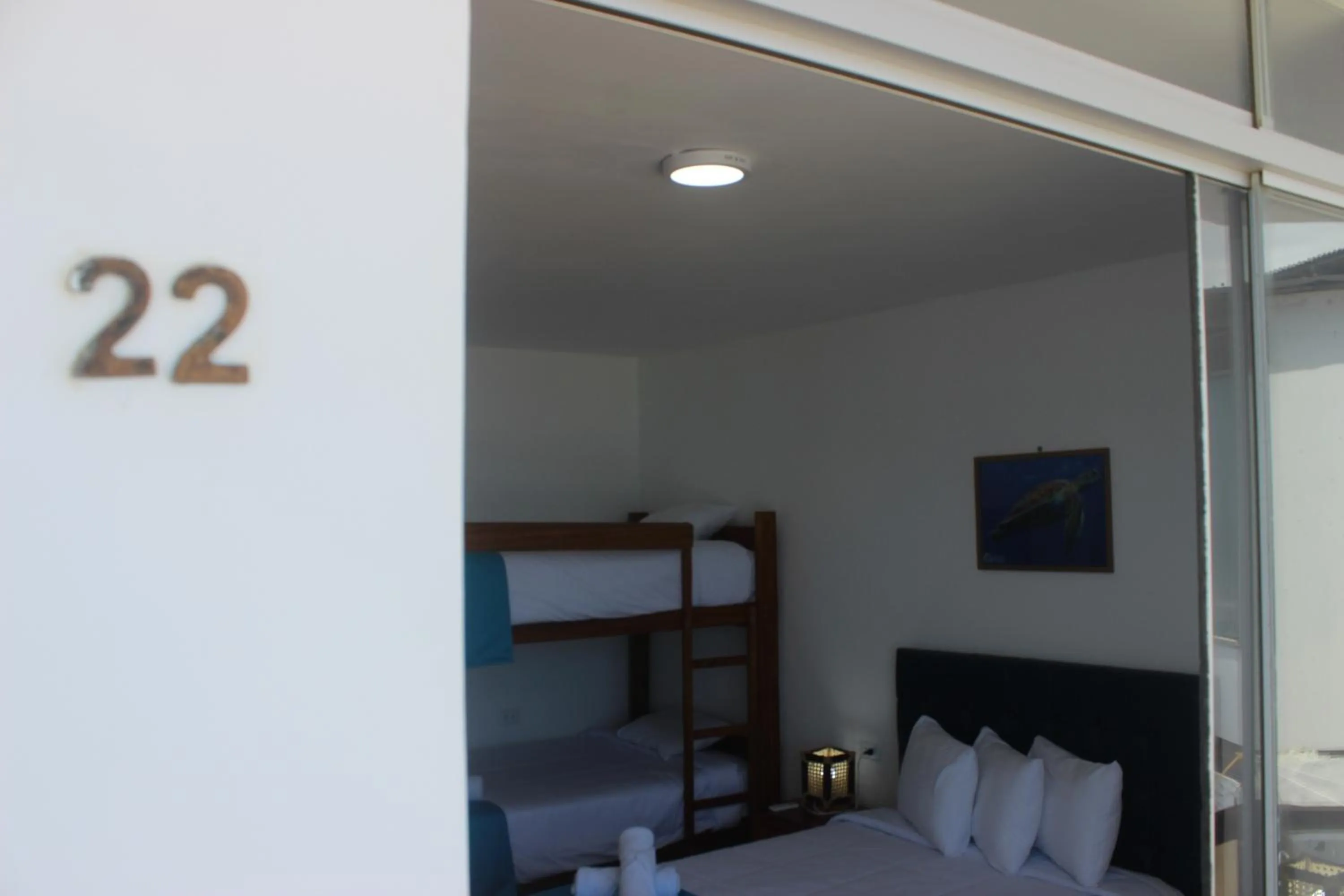 Bed in Las Fragatas Casa Hotel