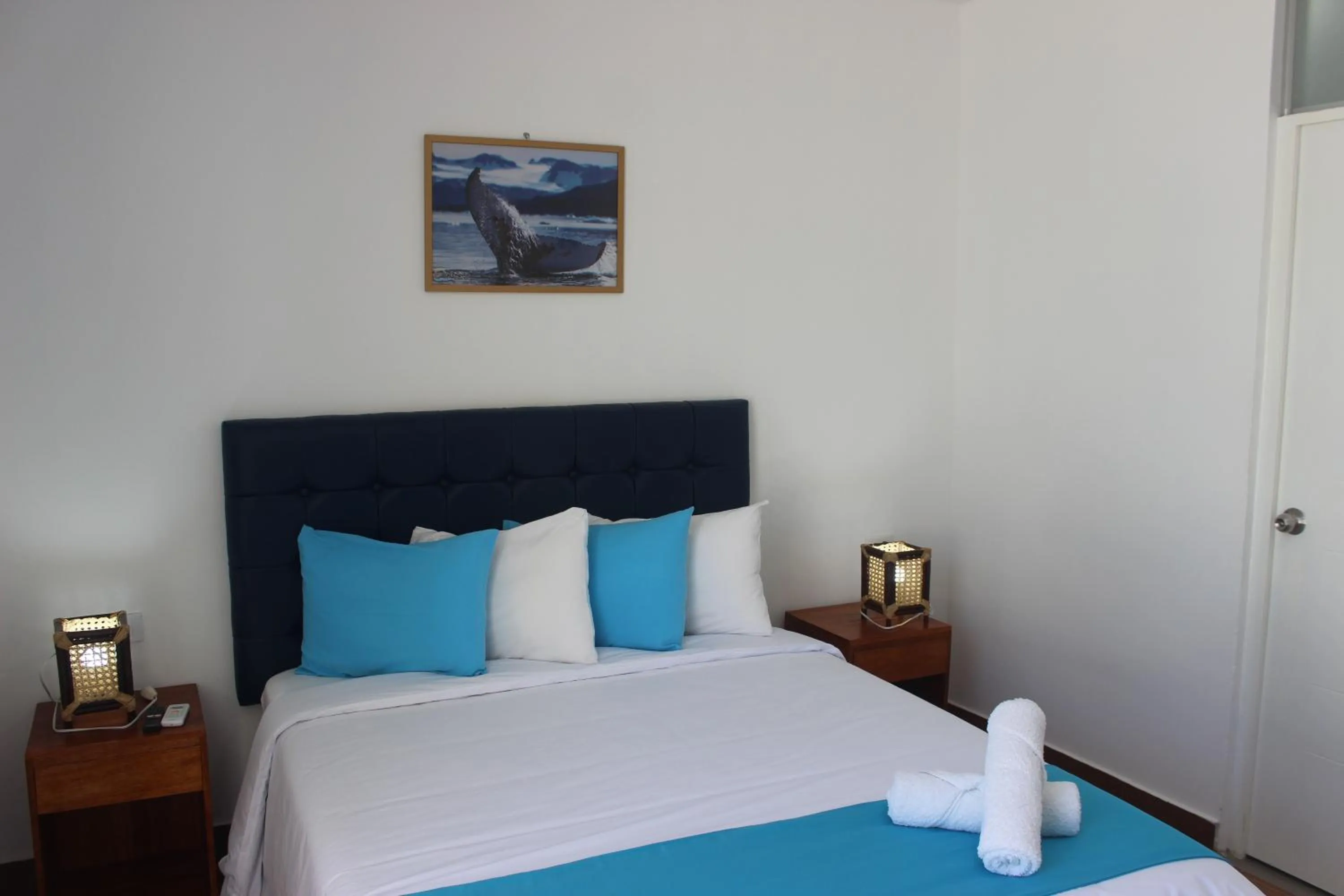 Bed in Las Fragatas Casa Hotel