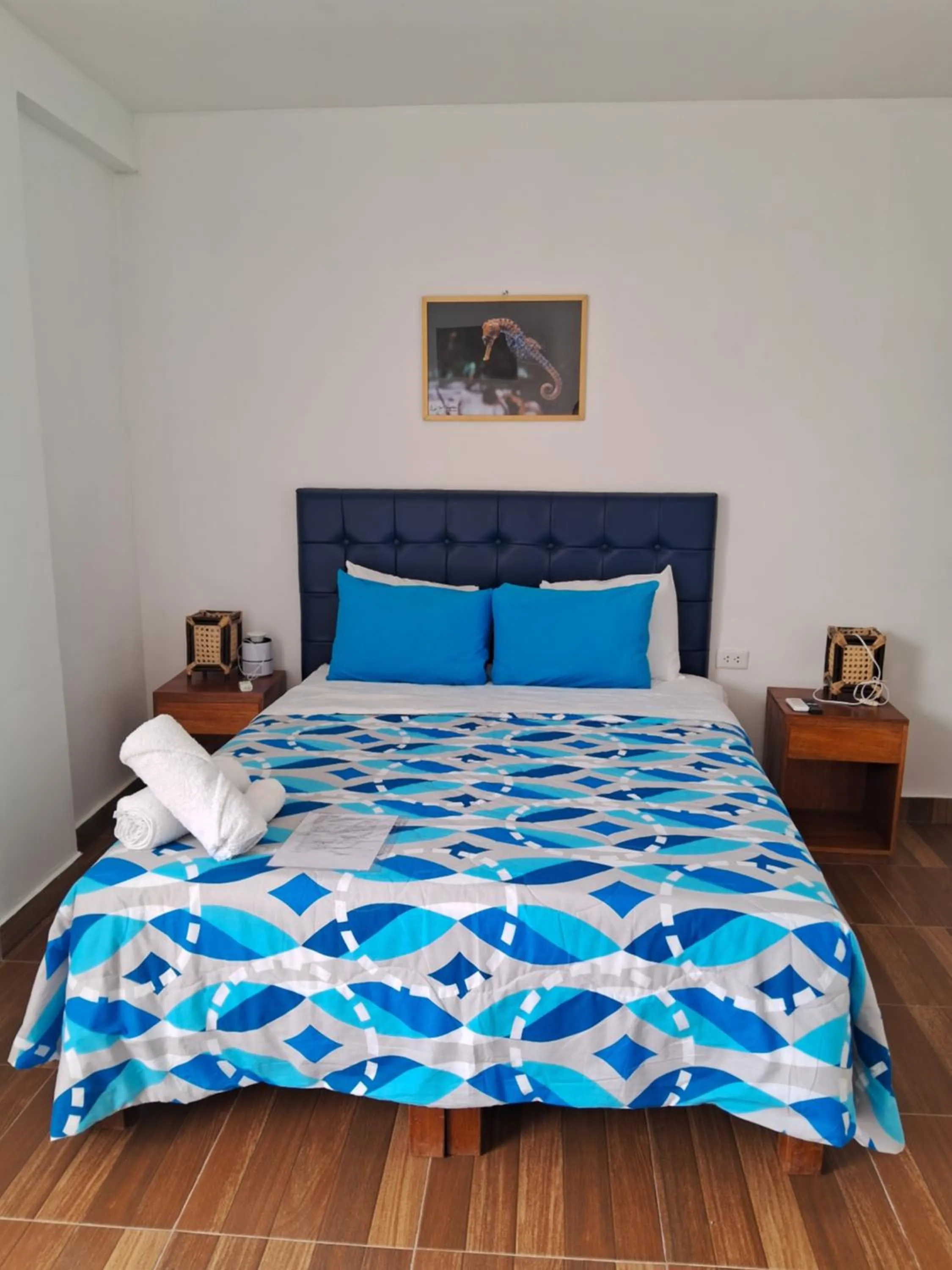 Bed in Las Fragatas Casa Hotel