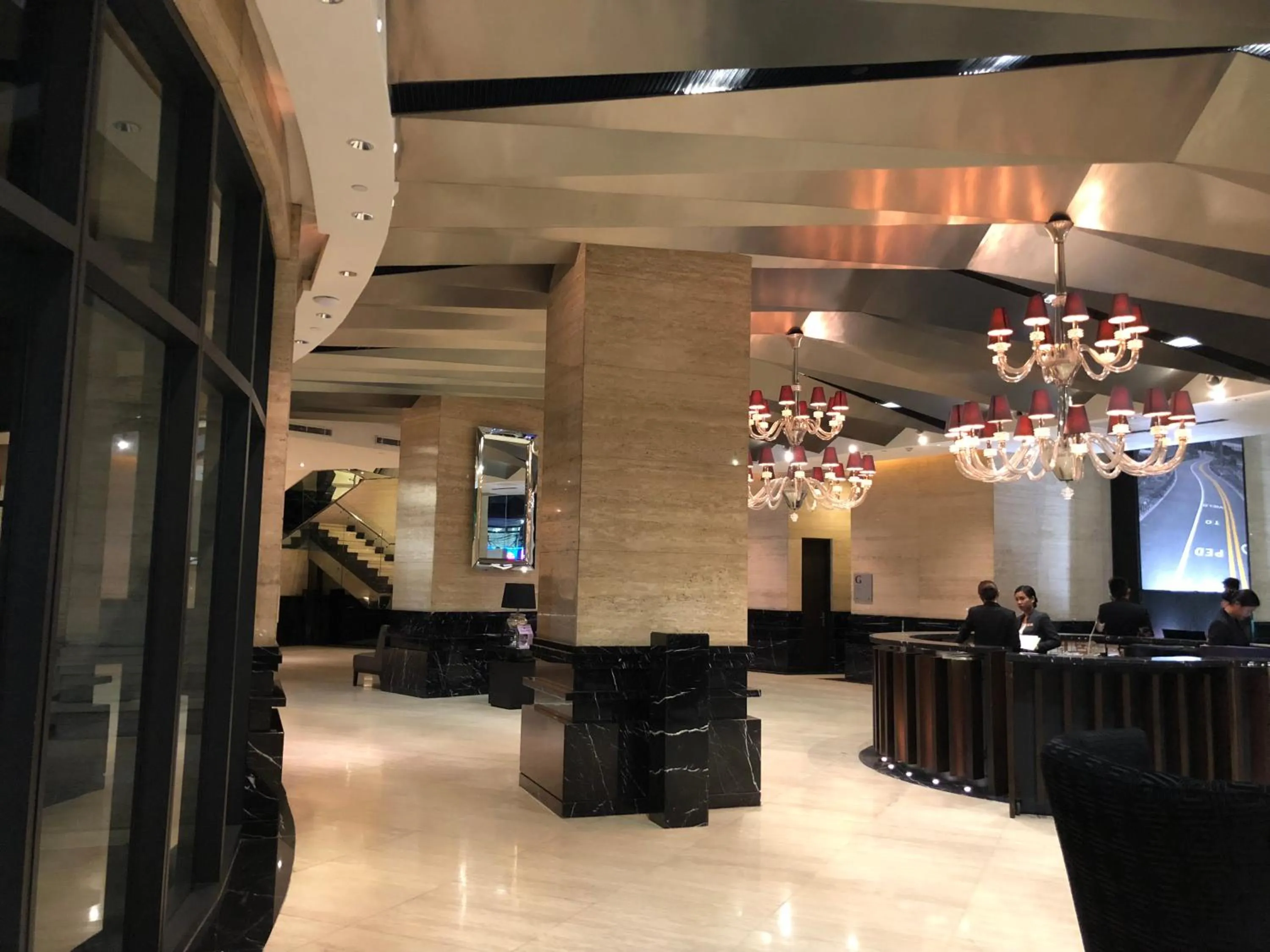 Lobby or reception in The Gramercy Residences