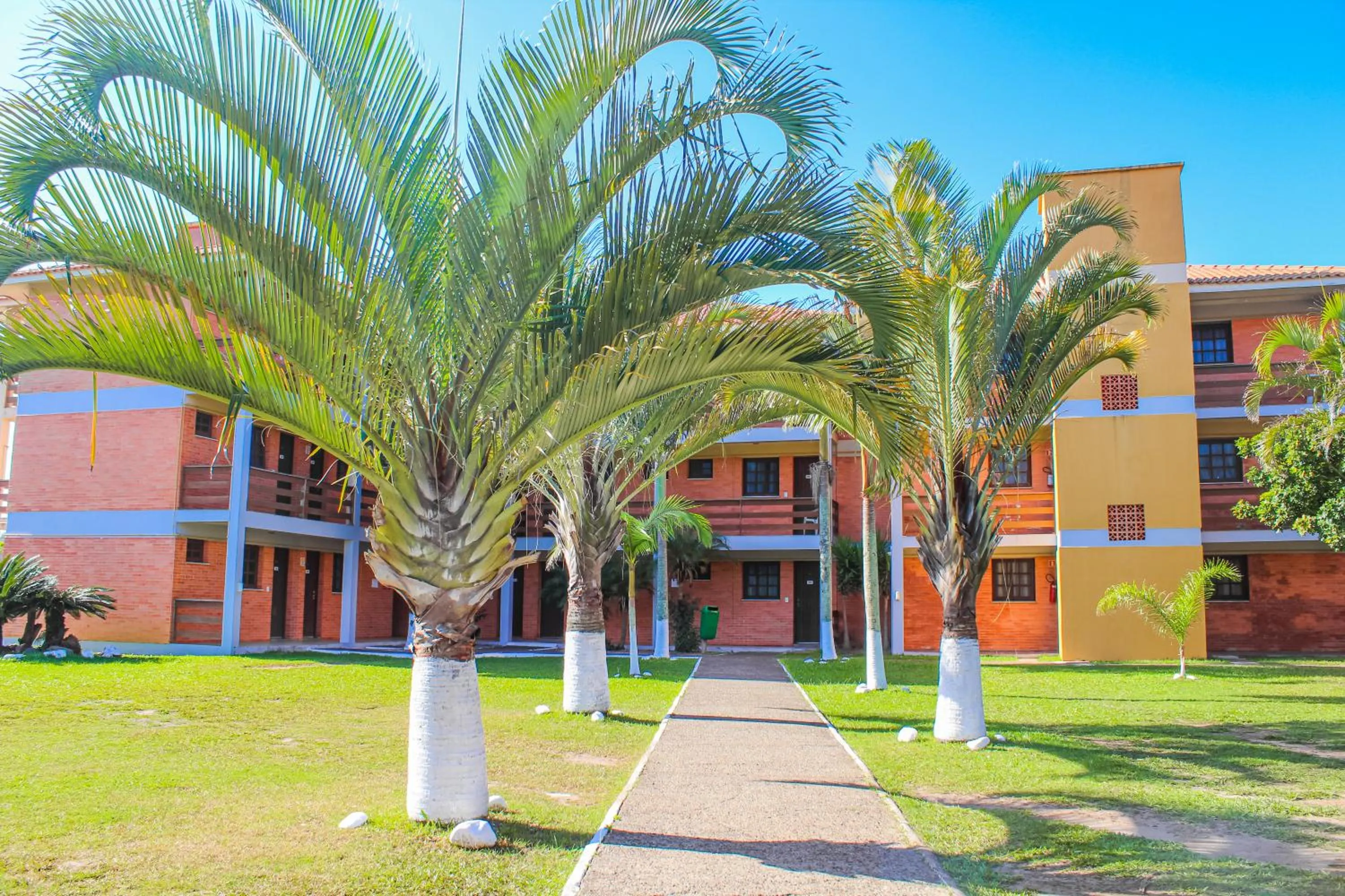 Property building in Serramar Apart Hotel