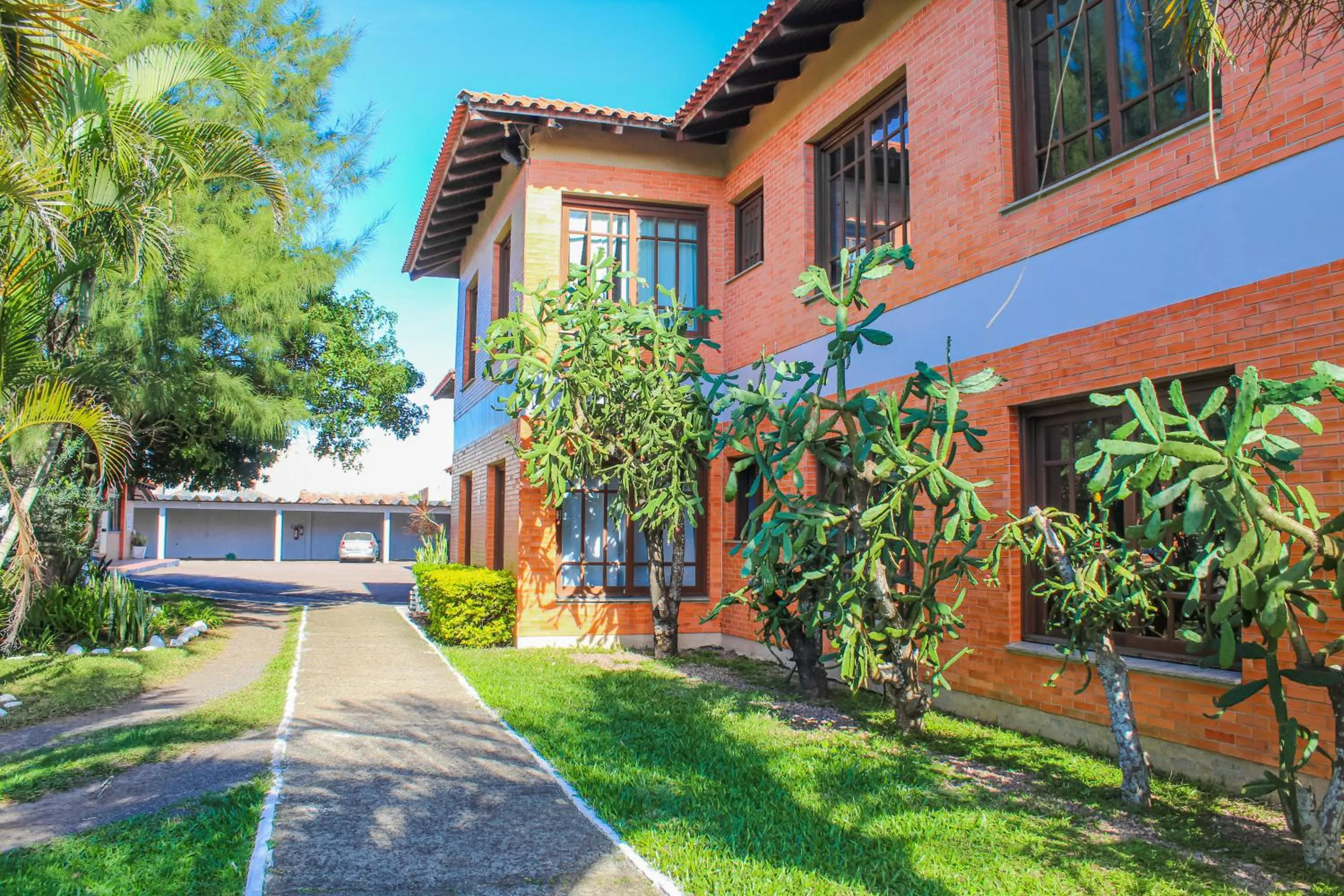 Property building in Serramar Apart Hotel