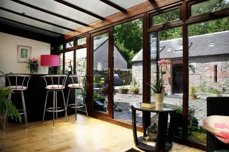 Seating area in Sheildaig Farm