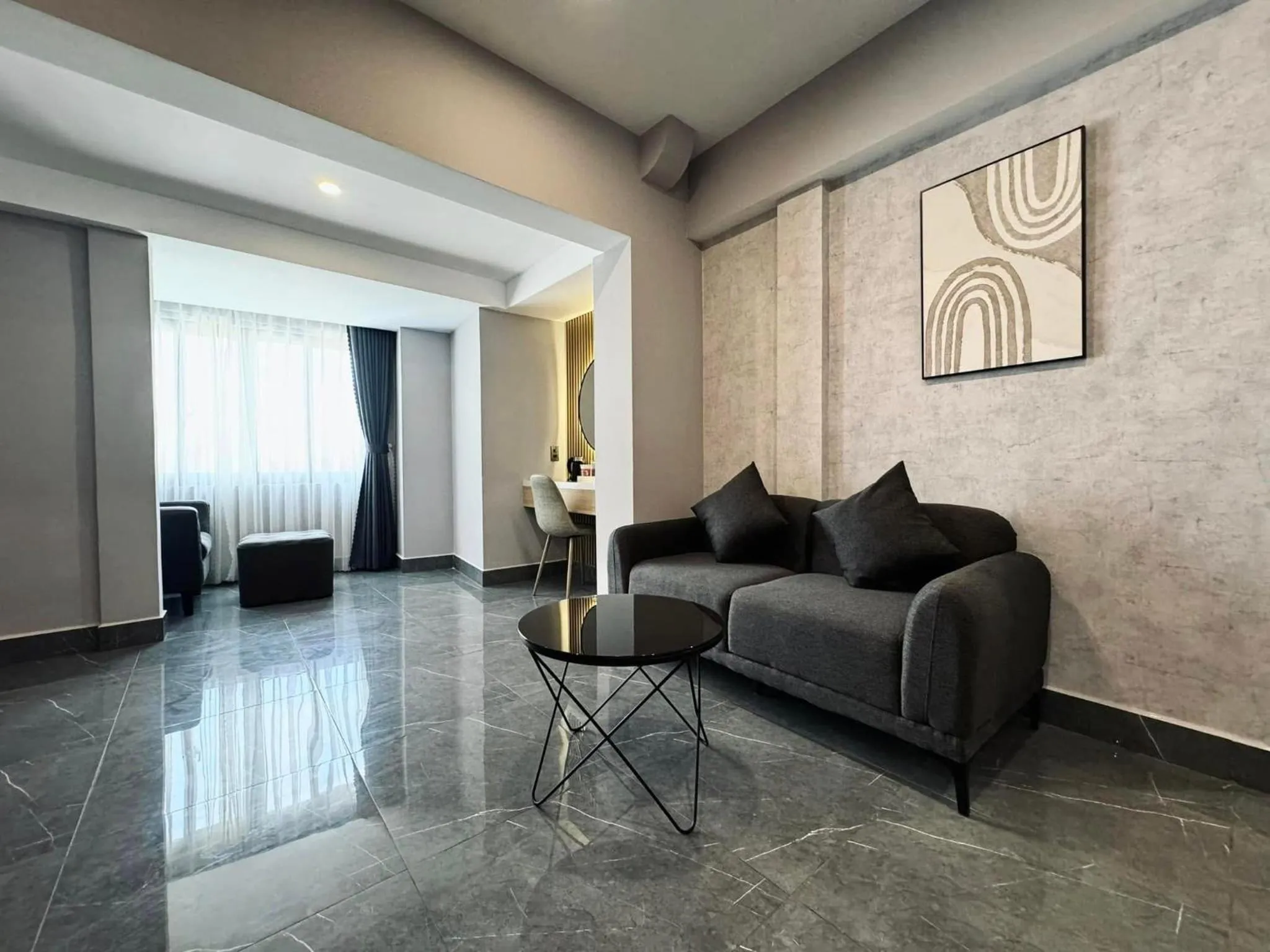 Living room in LION 9 HOTEL