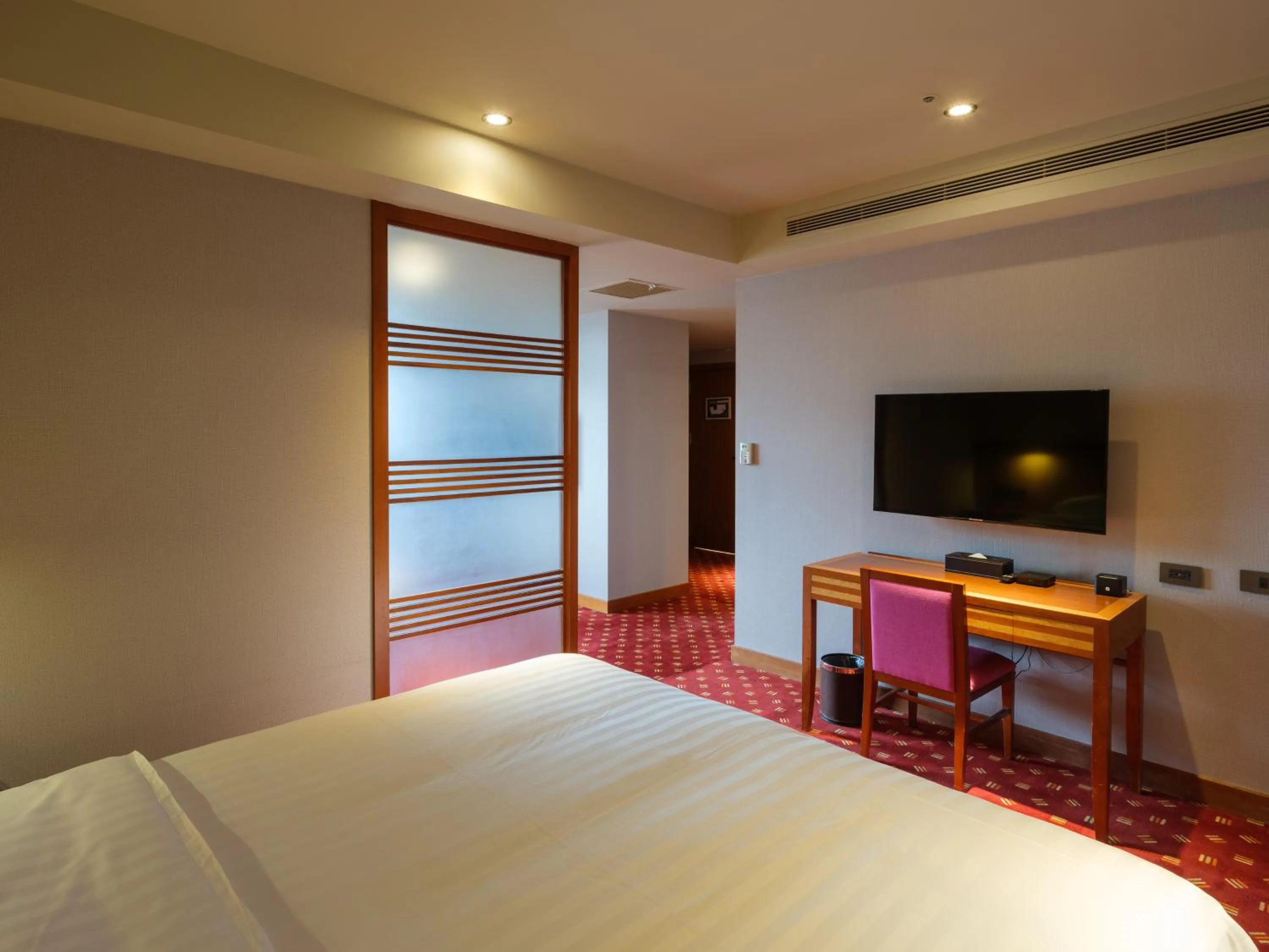 Bed in Rich & Free Hotel - Fuzhong 富逸旅趣-板橋府中館