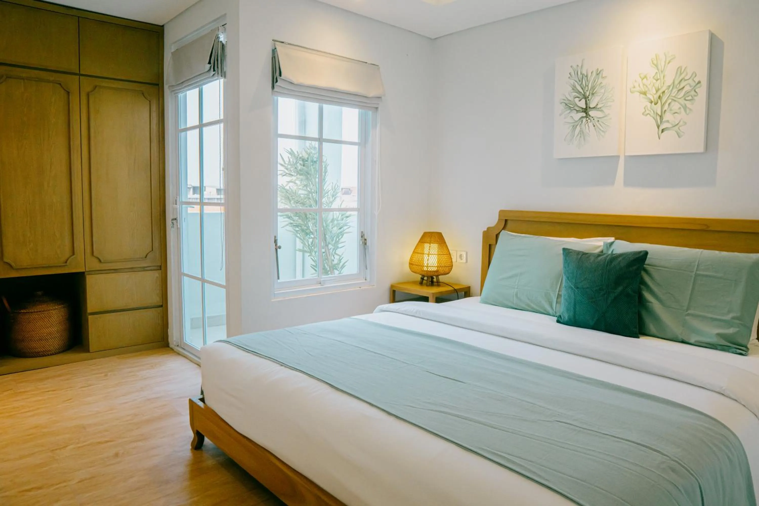 Bed in Casa Amarta Canggu - Boutique Lofts & Detox SPA