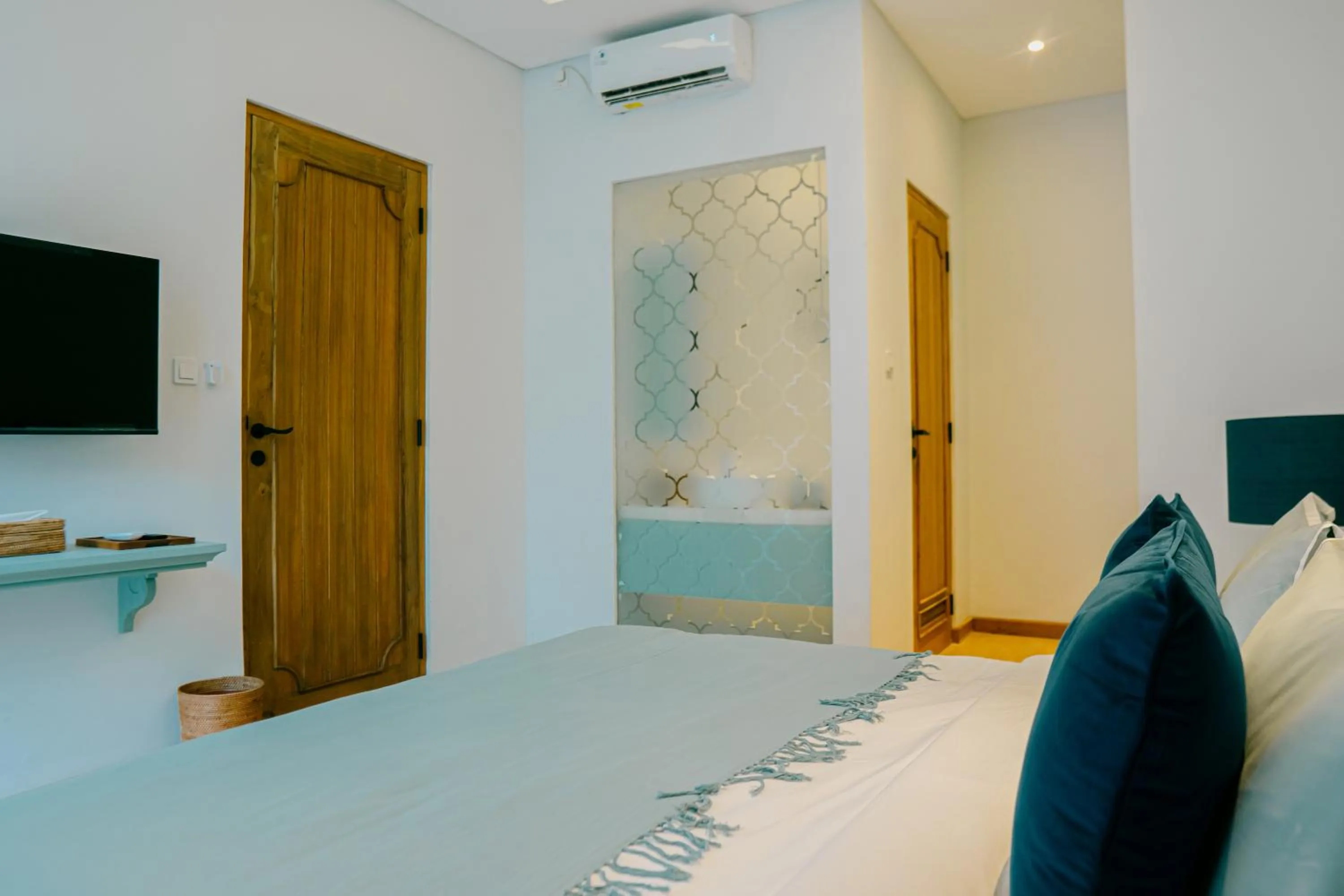 Bed in Casa Amarta Canggu - Boutique Lofts & Detox SPA