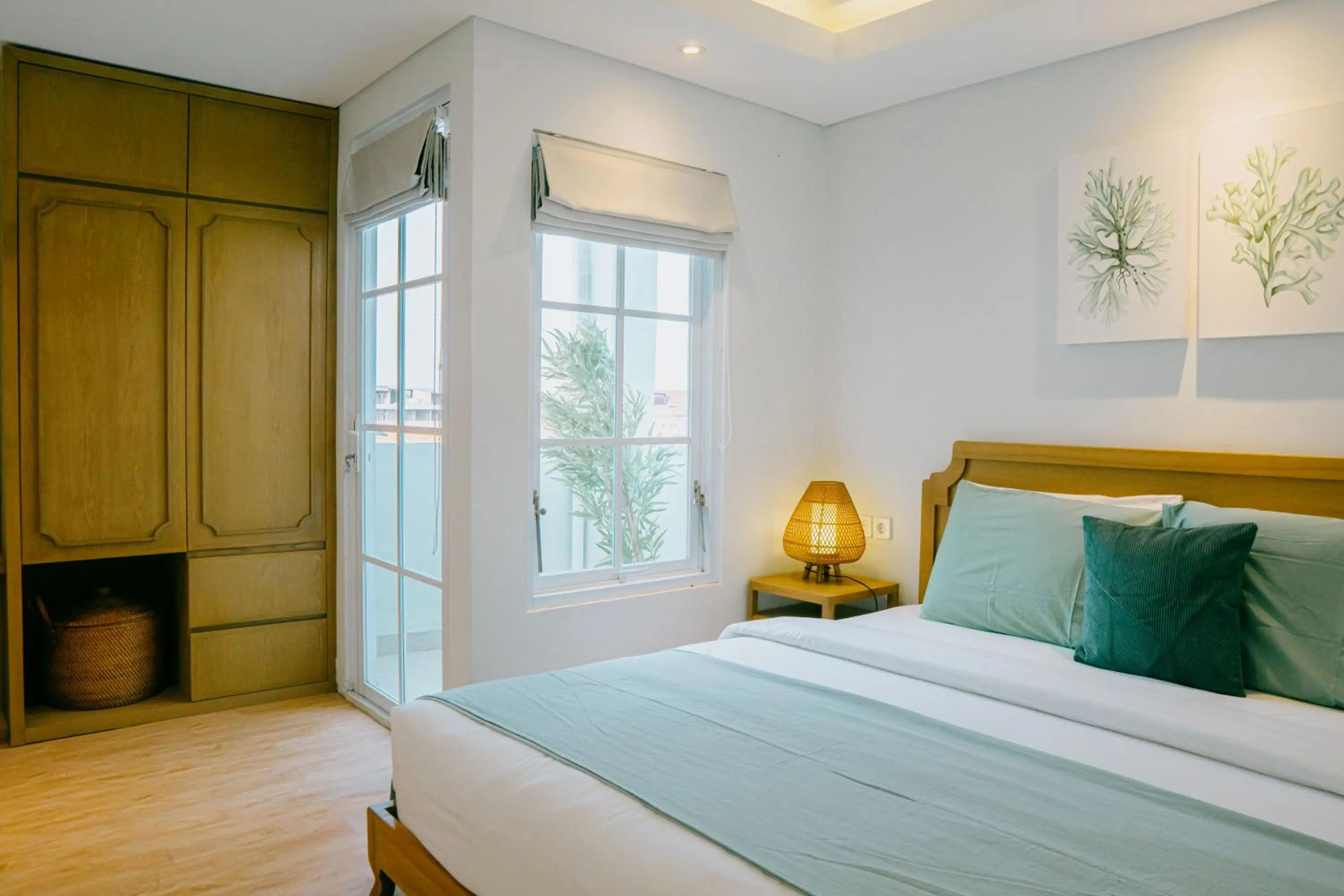 Bed in Casa Amarta Canggu - Boutique Lofts & Detox SPA