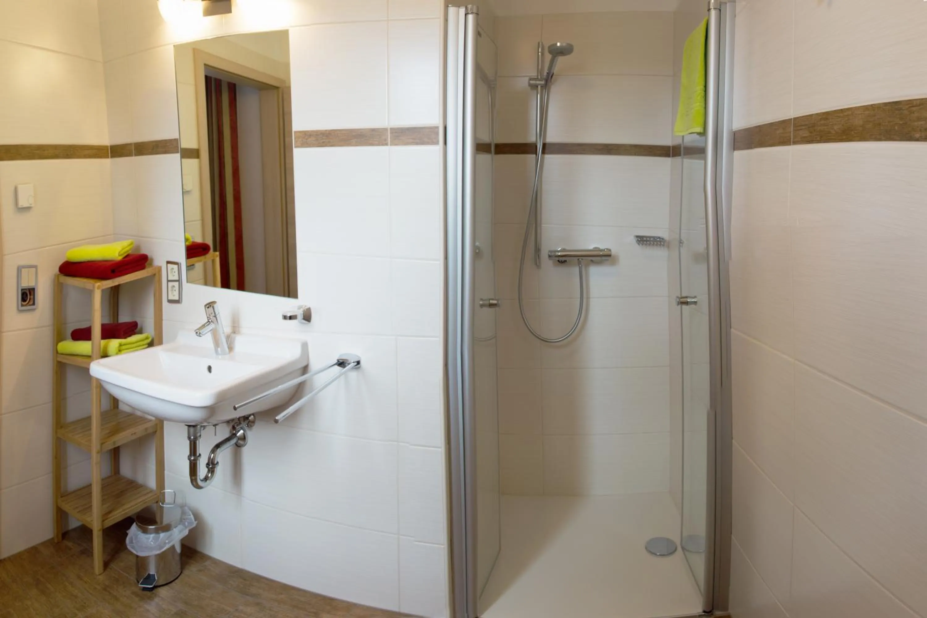 Bathroom in Pension Am Finkenberg