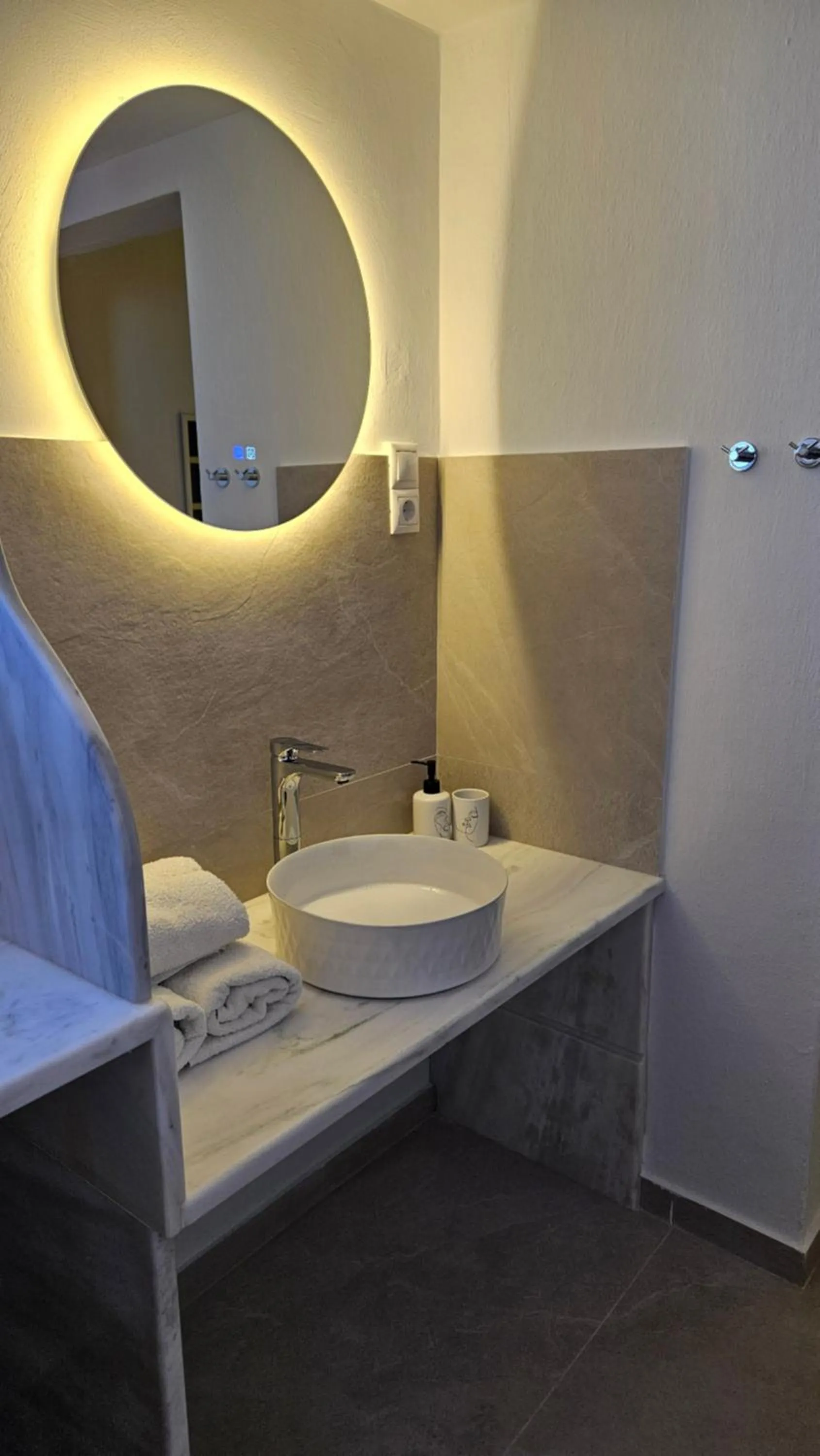 towels in Eleanna's Mykonos