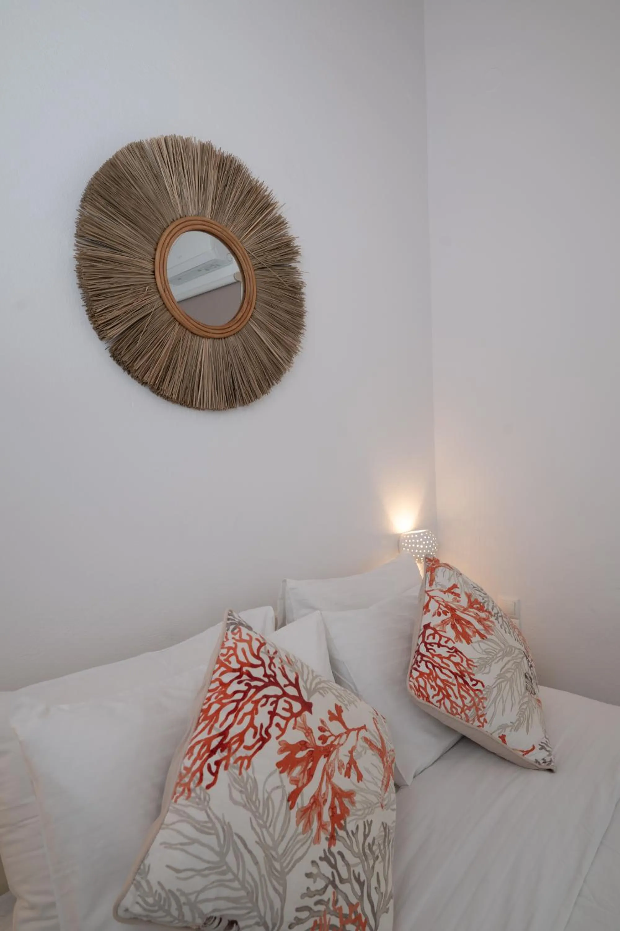 Bed in Eleanna's Mykonos