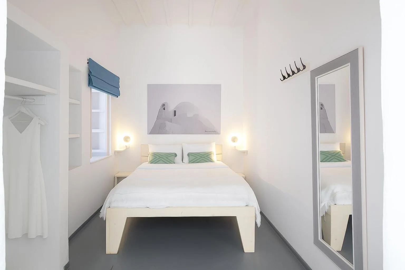 Bed in Eleanna's Mykonos