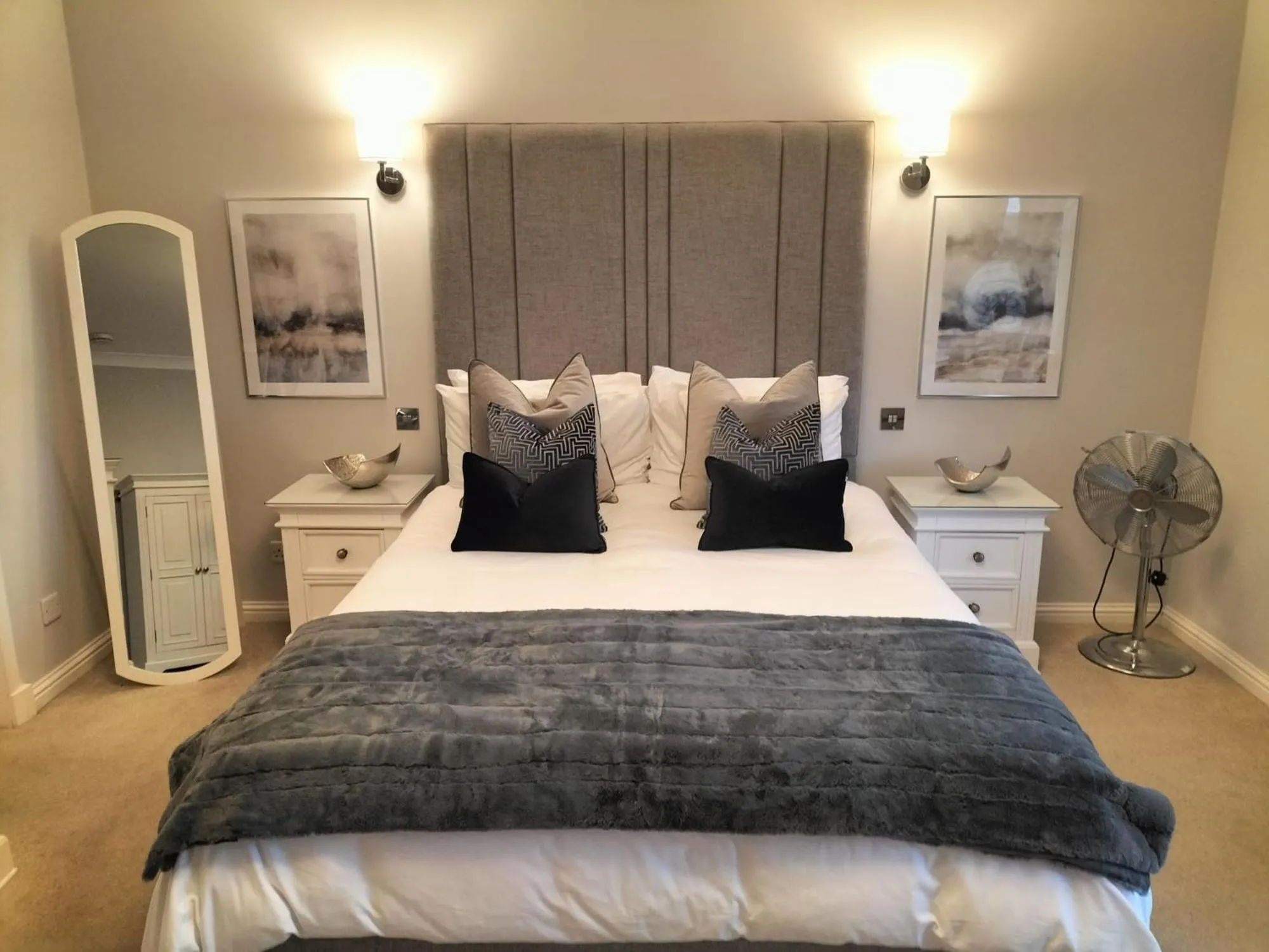 Bed in Springfield Lodge Bed and Breakfast