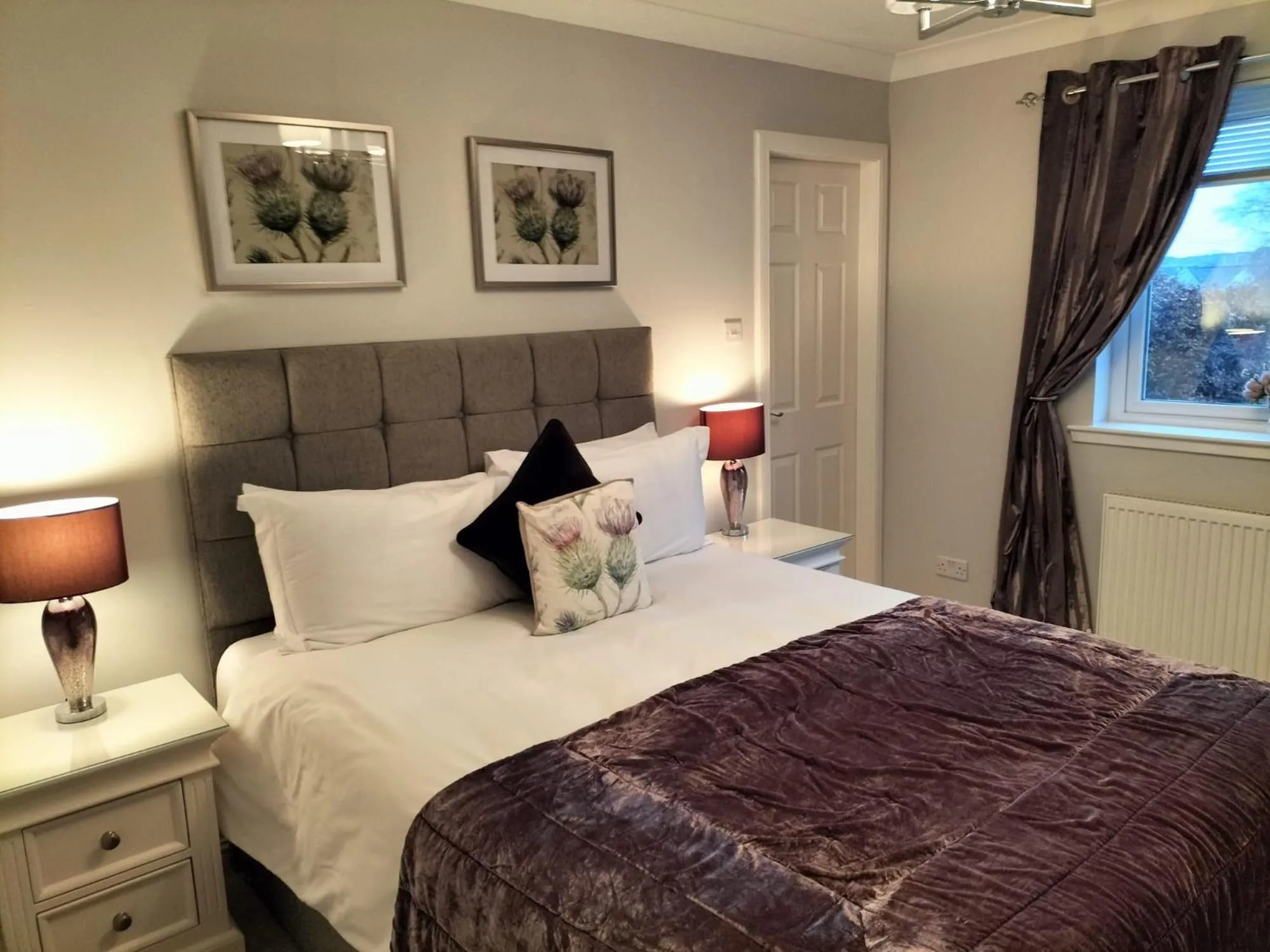 Bed in Springfield Lodge Bed and Breakfast