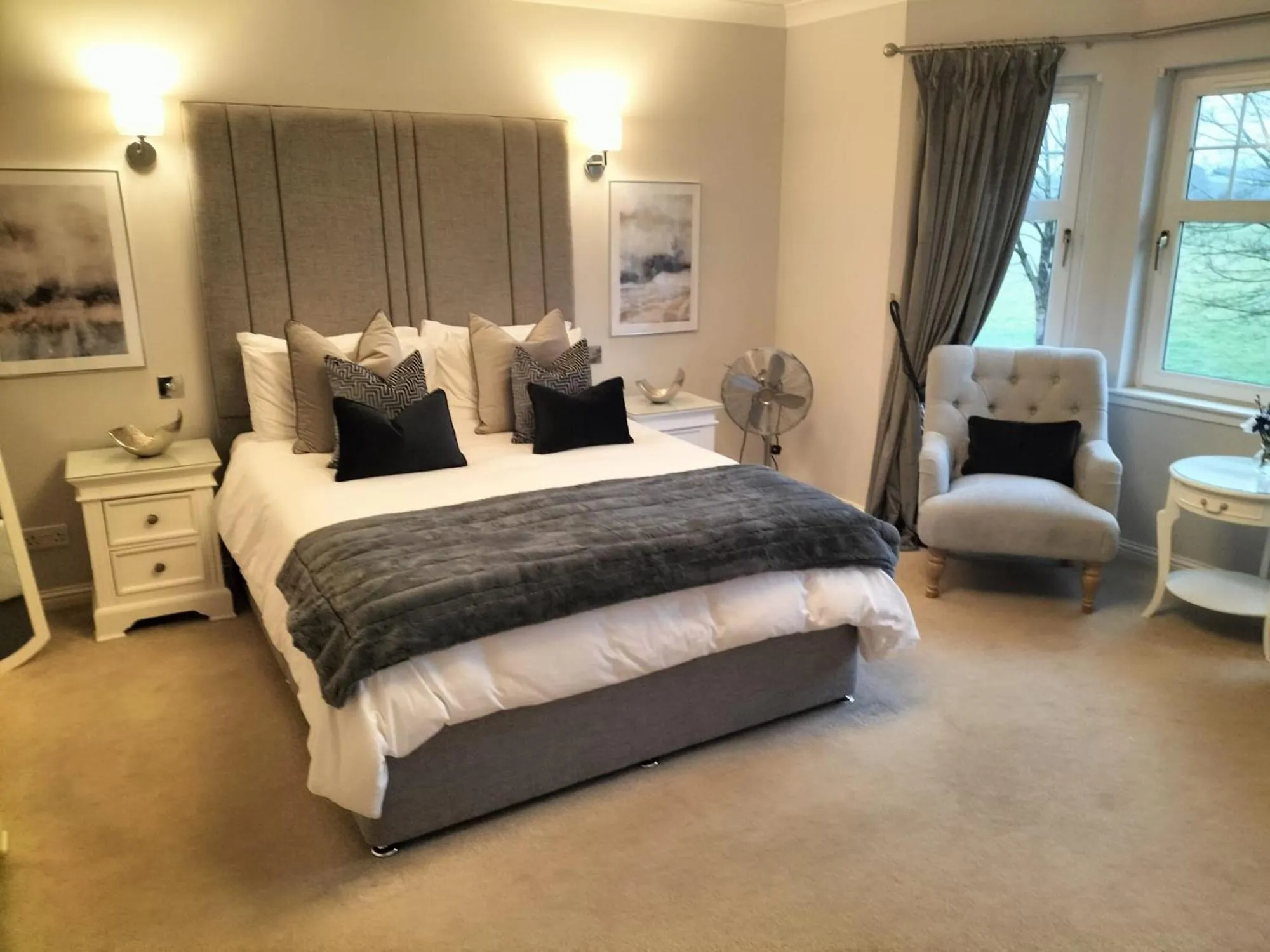 Bed in Springfield Lodge Bed and Breakfast