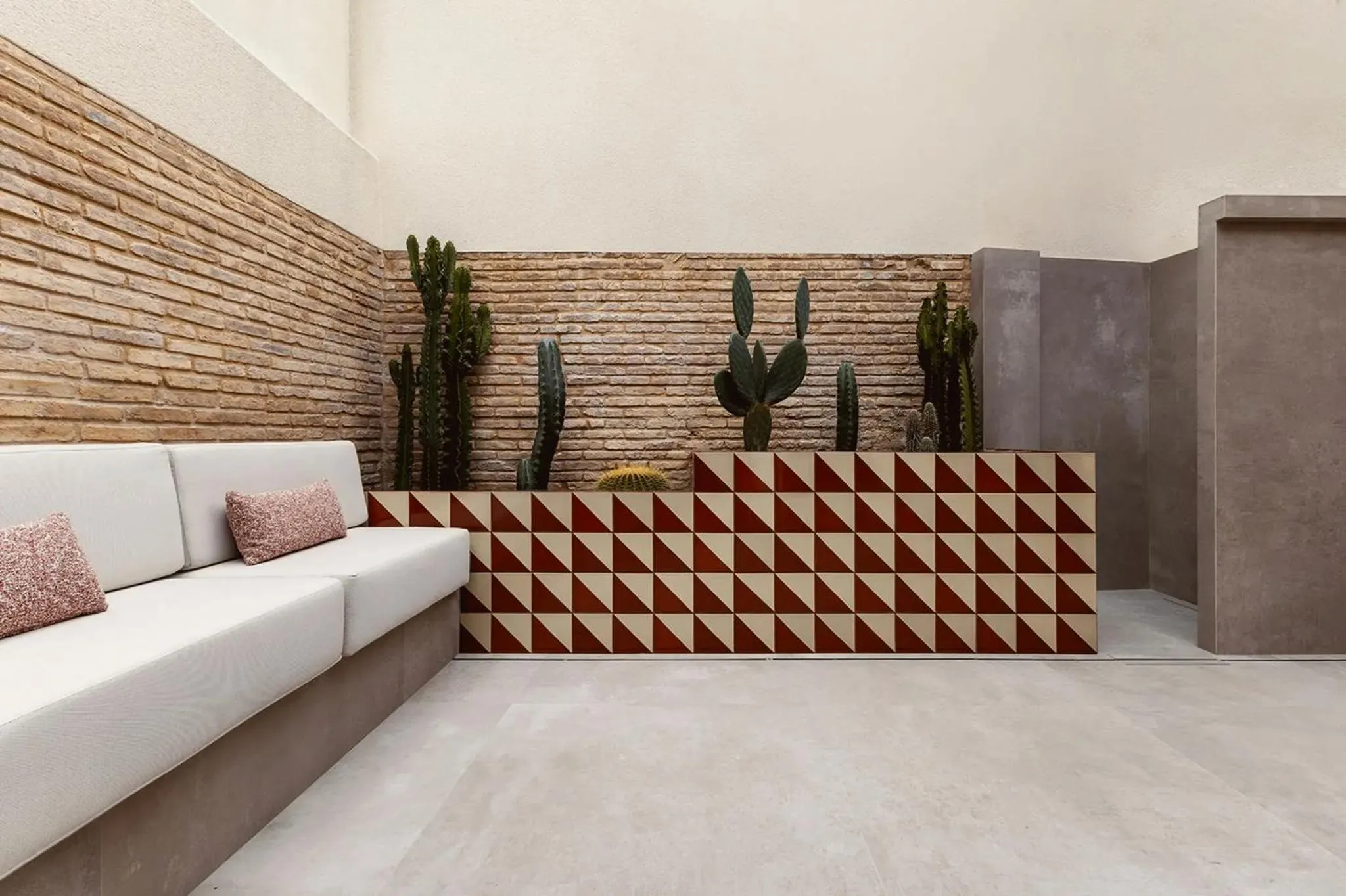 Patio in La Novieta Boutique Hotel - Adults Only