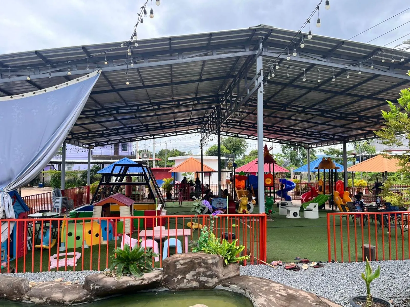 Children play ground in Tulip Hotel