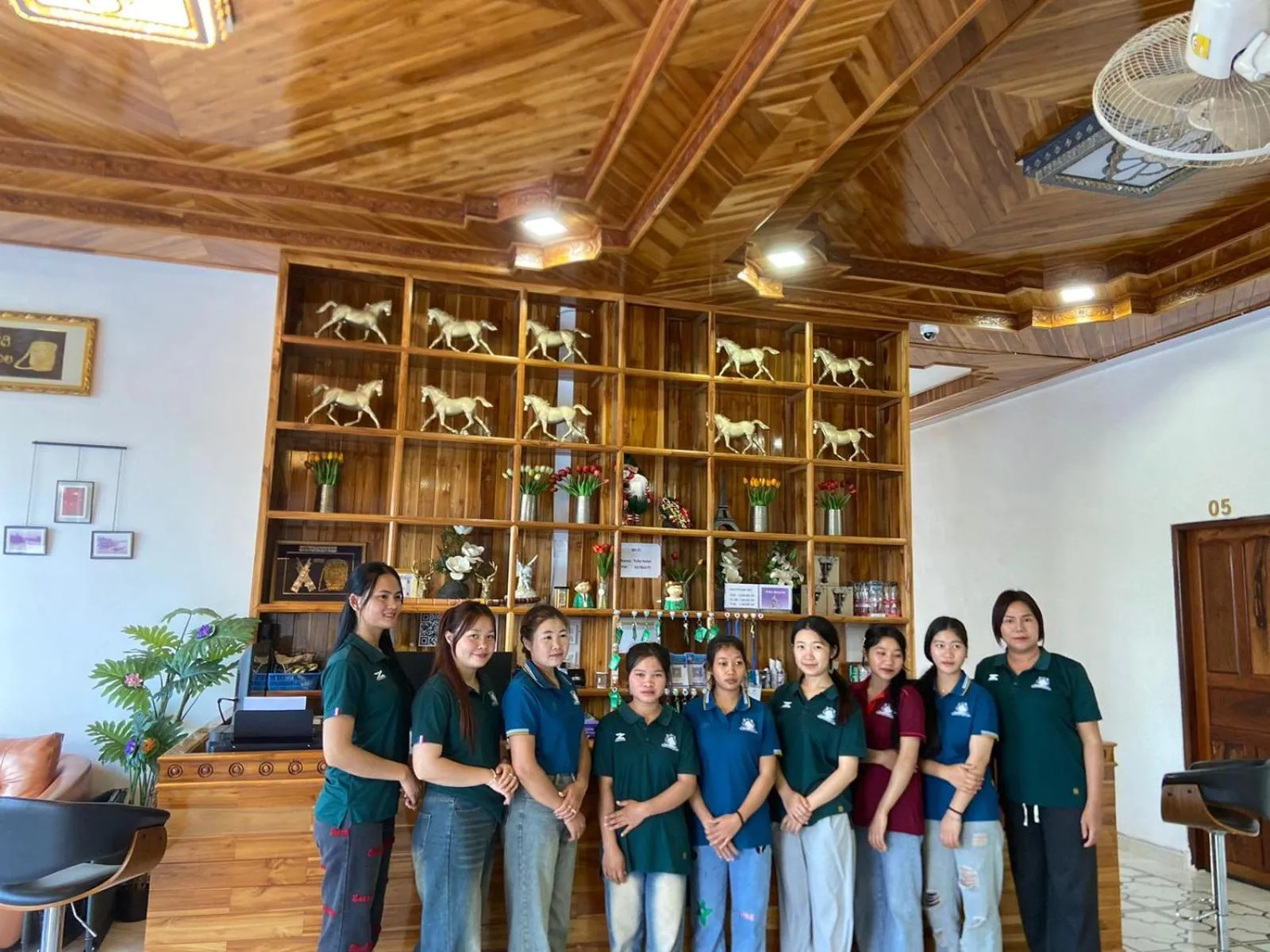 Staff in Tulip Hotel