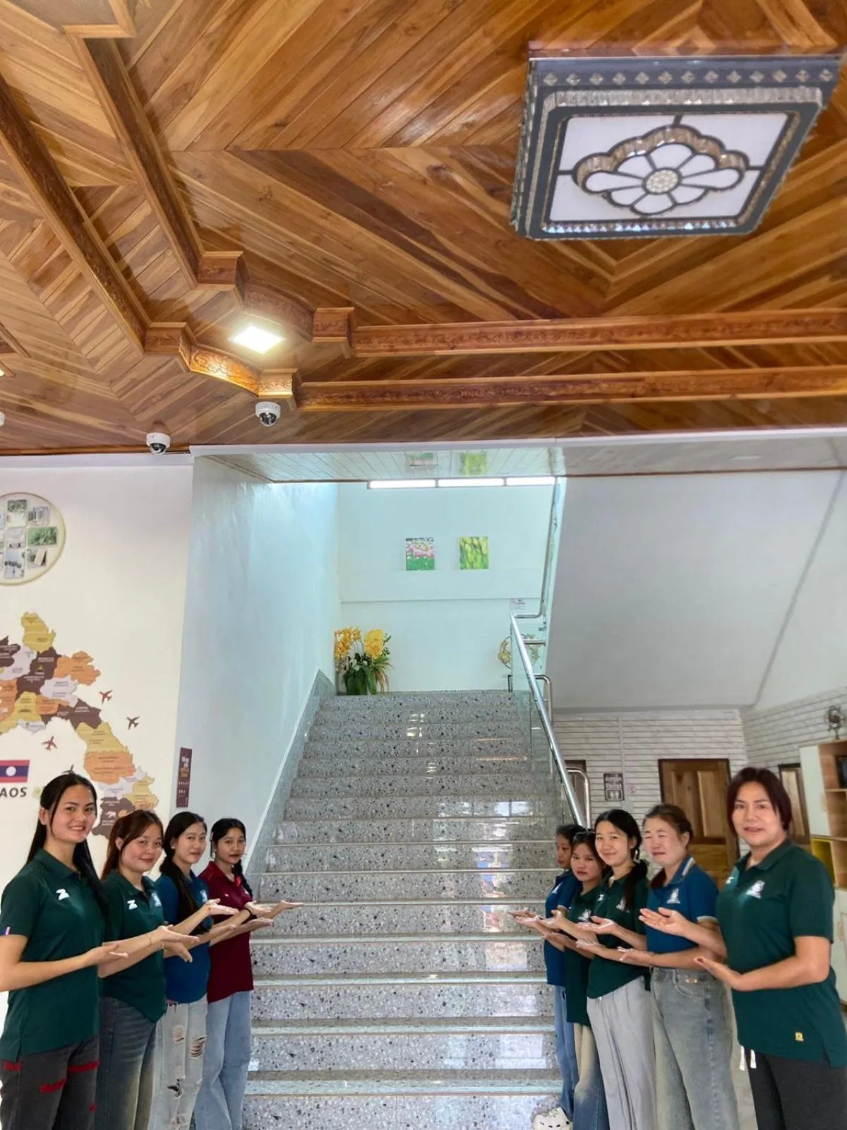 Staff in Tulip Hotel