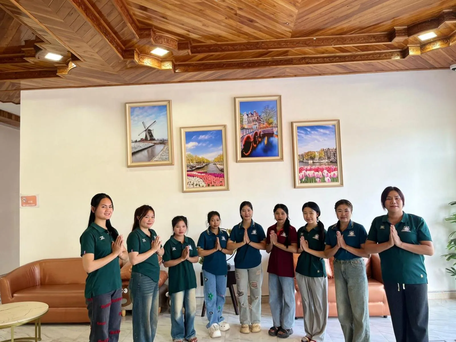 Staff in Tulip Hotel