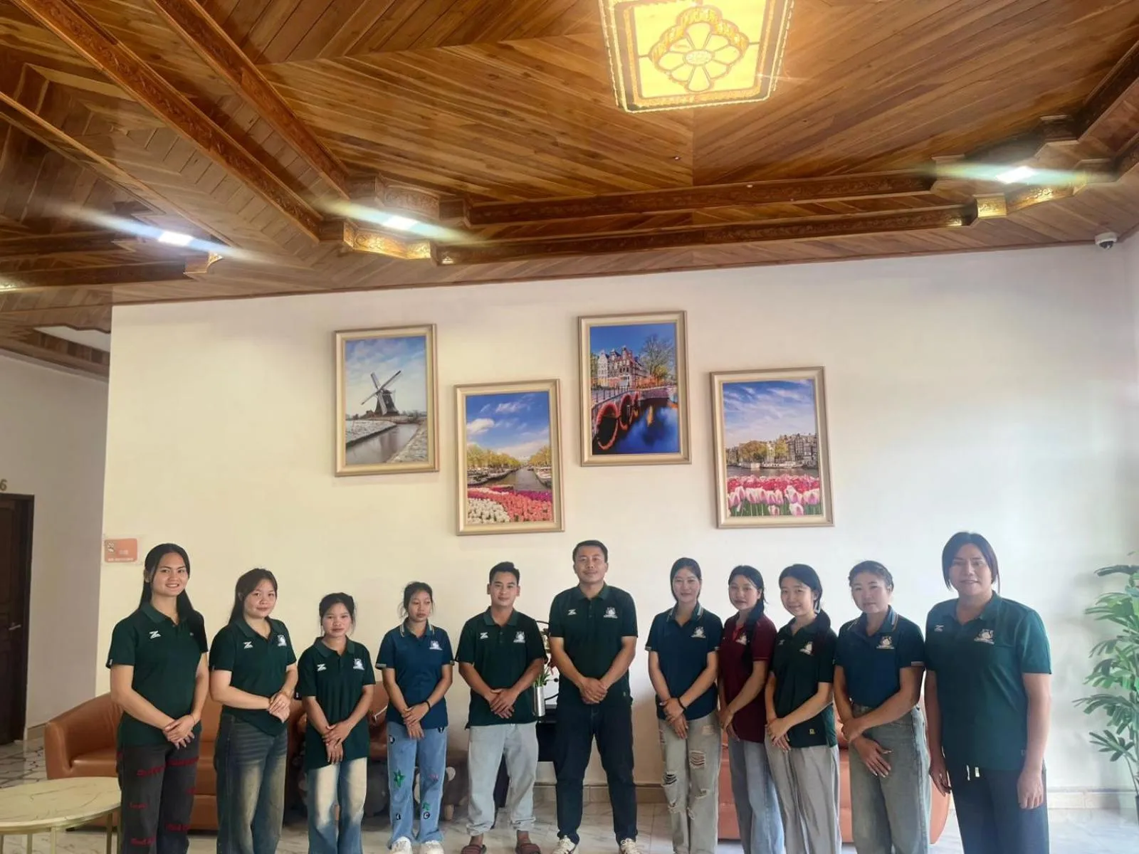 Staff in Tulip Hotel