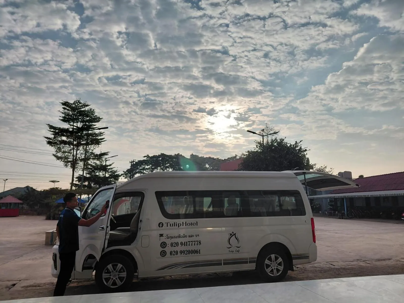 Property building in Tulip Hotel