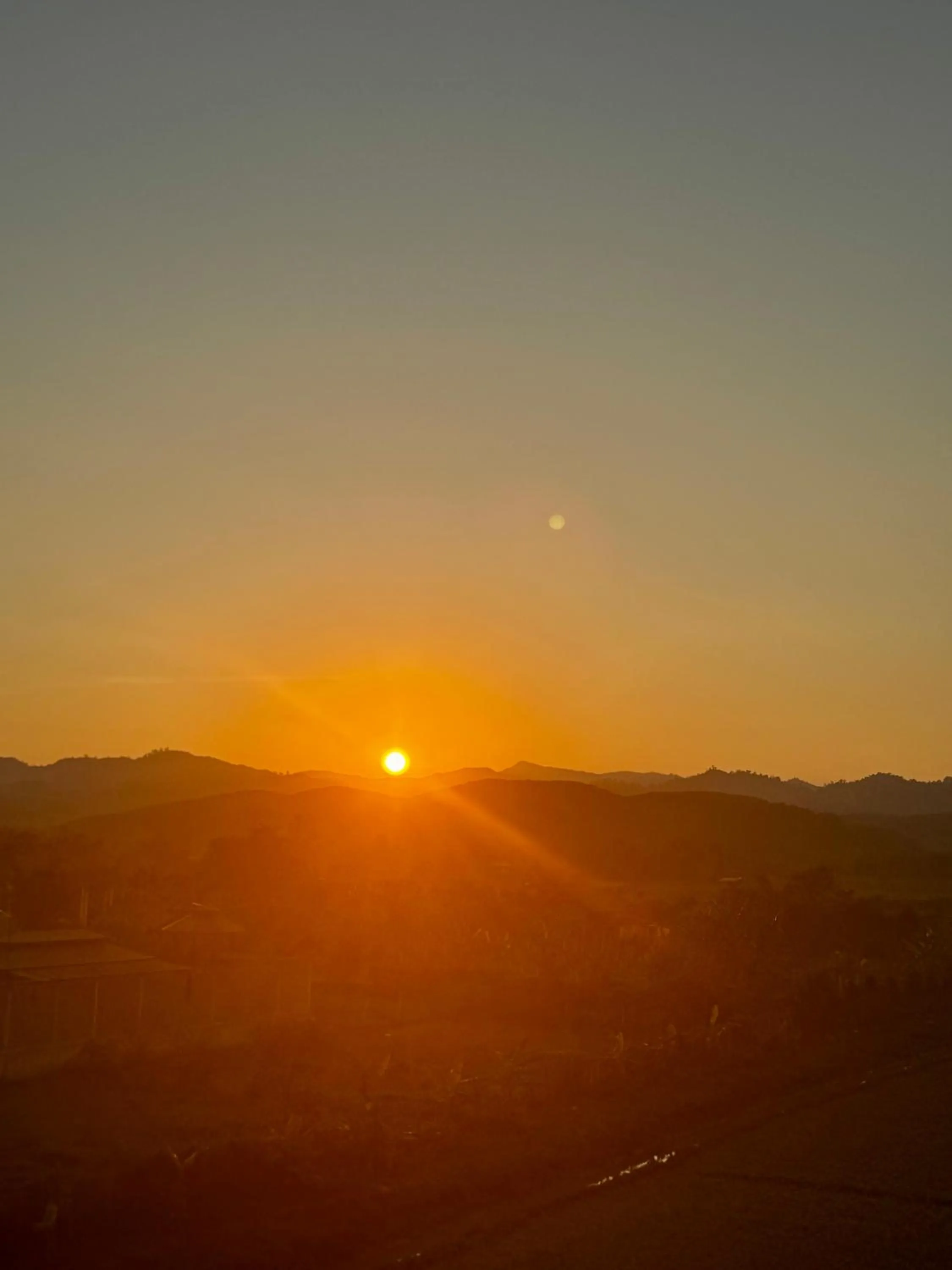 Sunset in Tulip Hotel