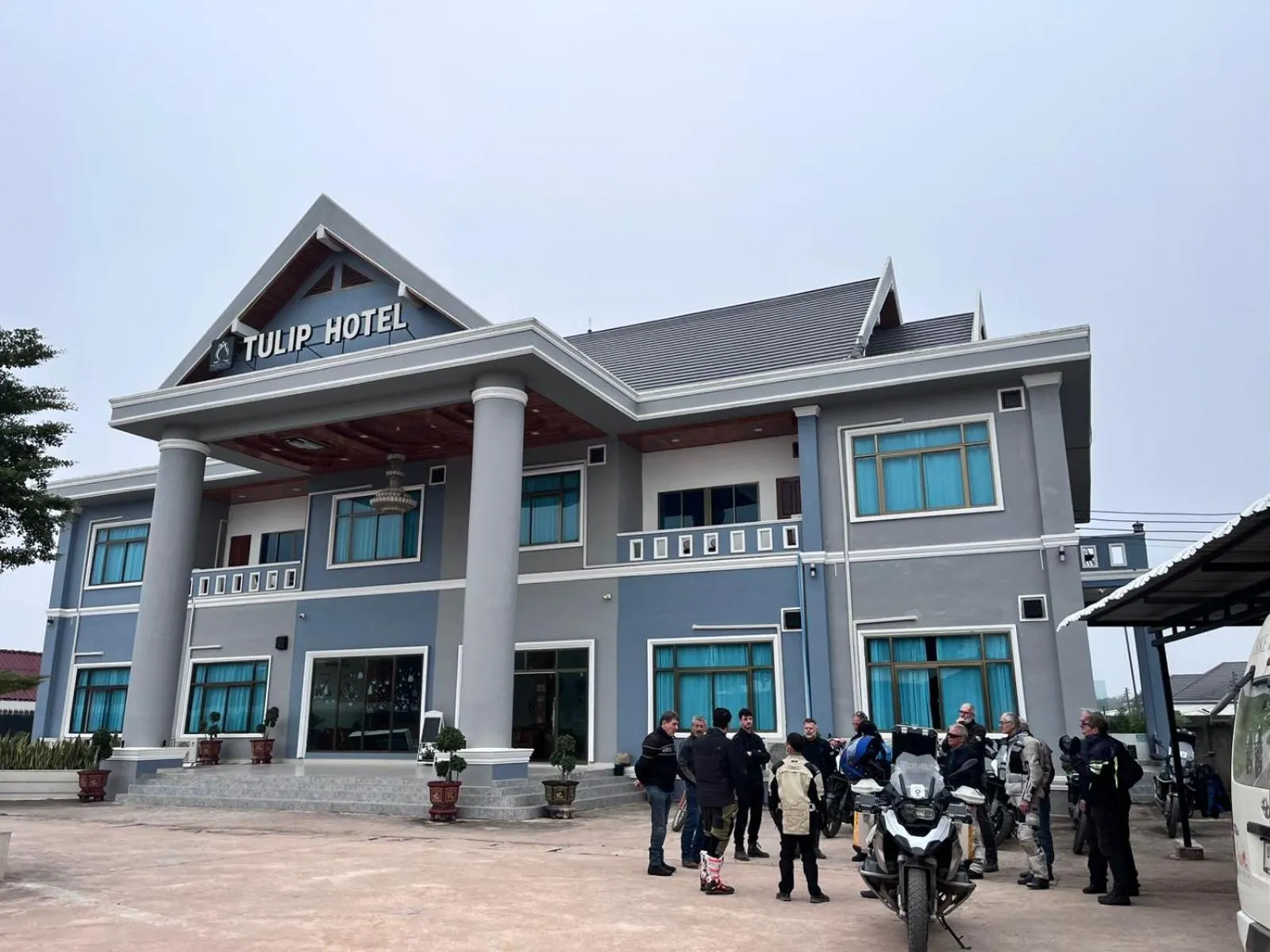 Property building in Tulip Hotel