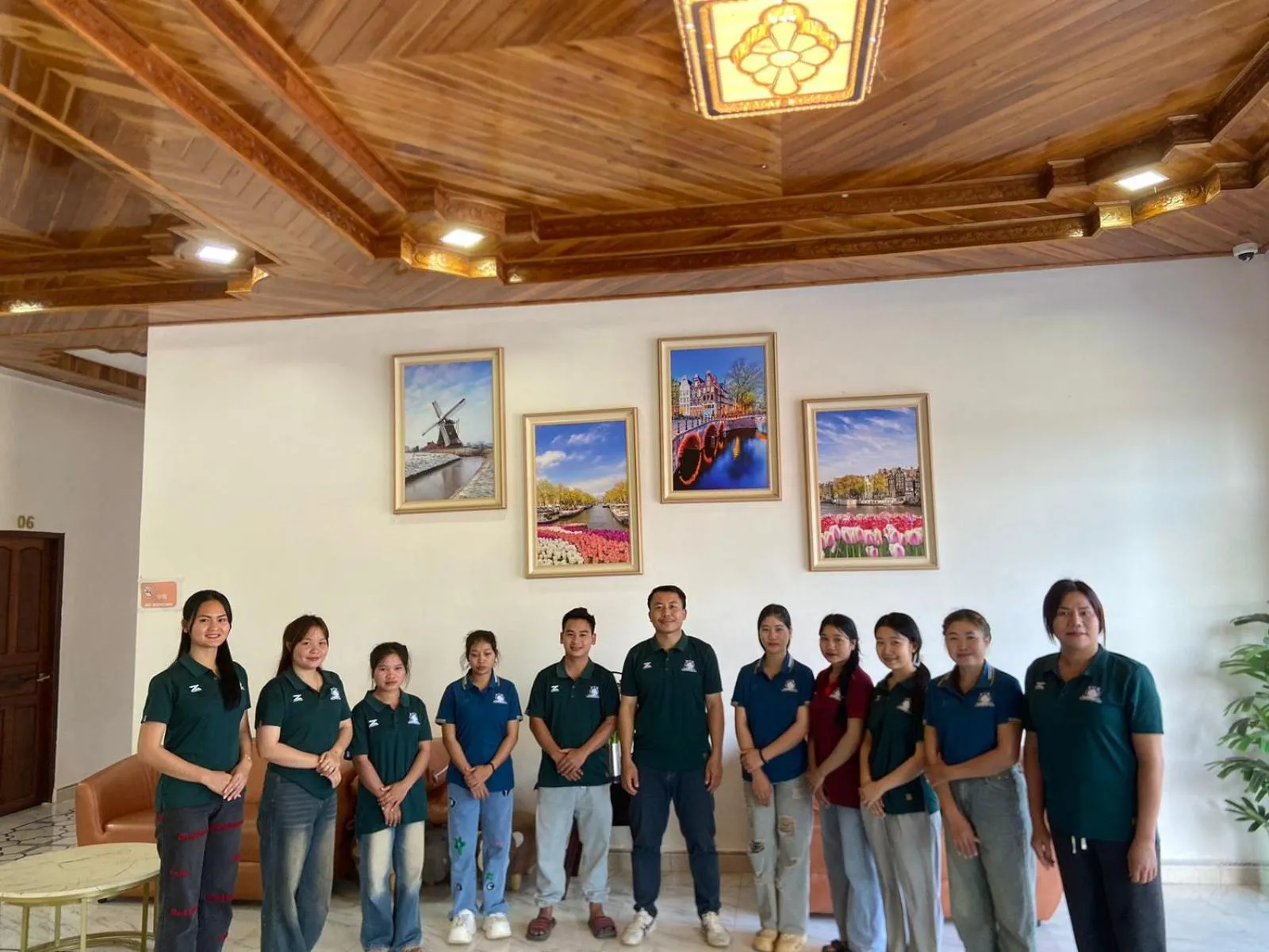 Staff in Tulip Hotel