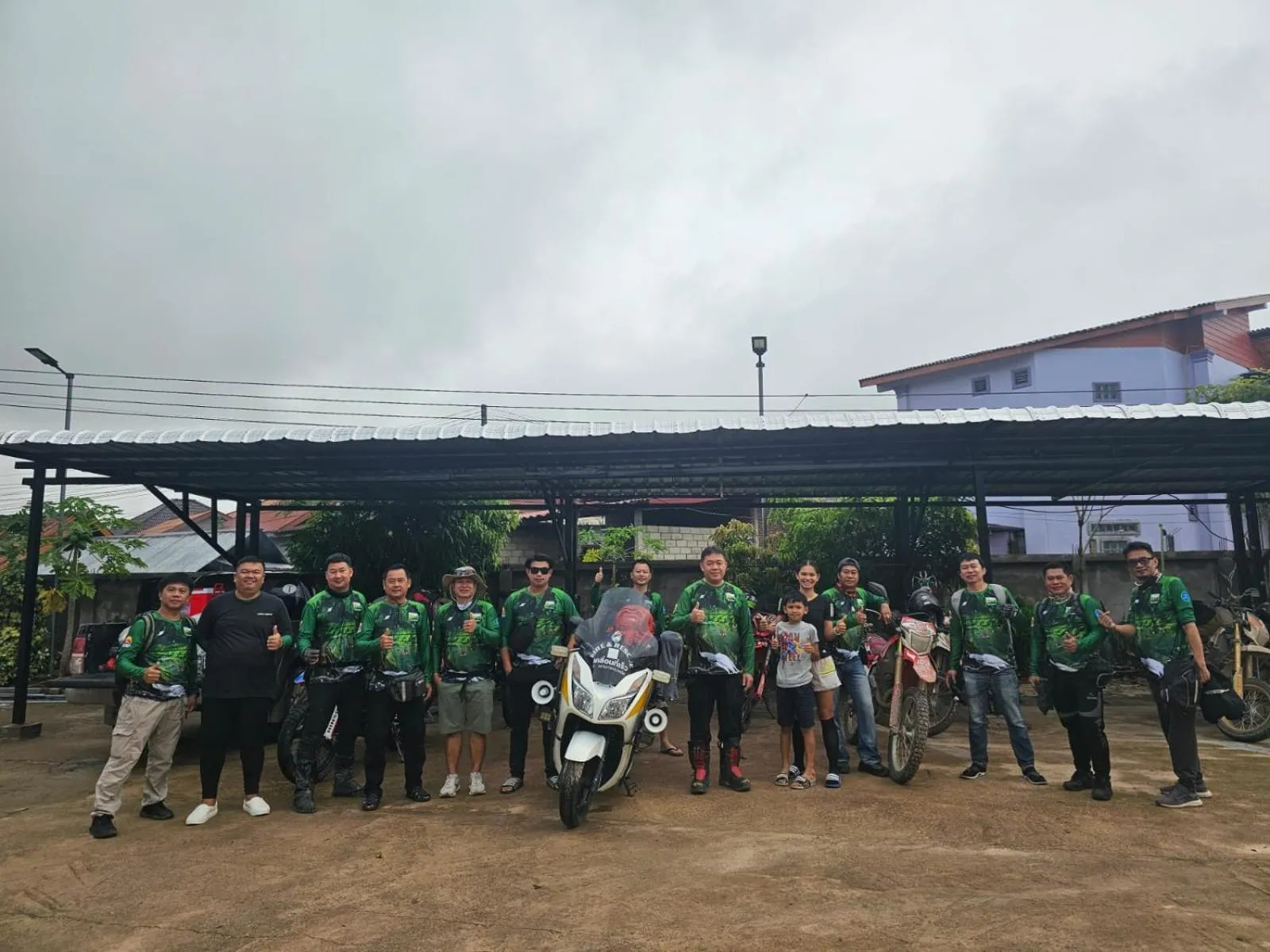 group of guests in Tulip Hotel