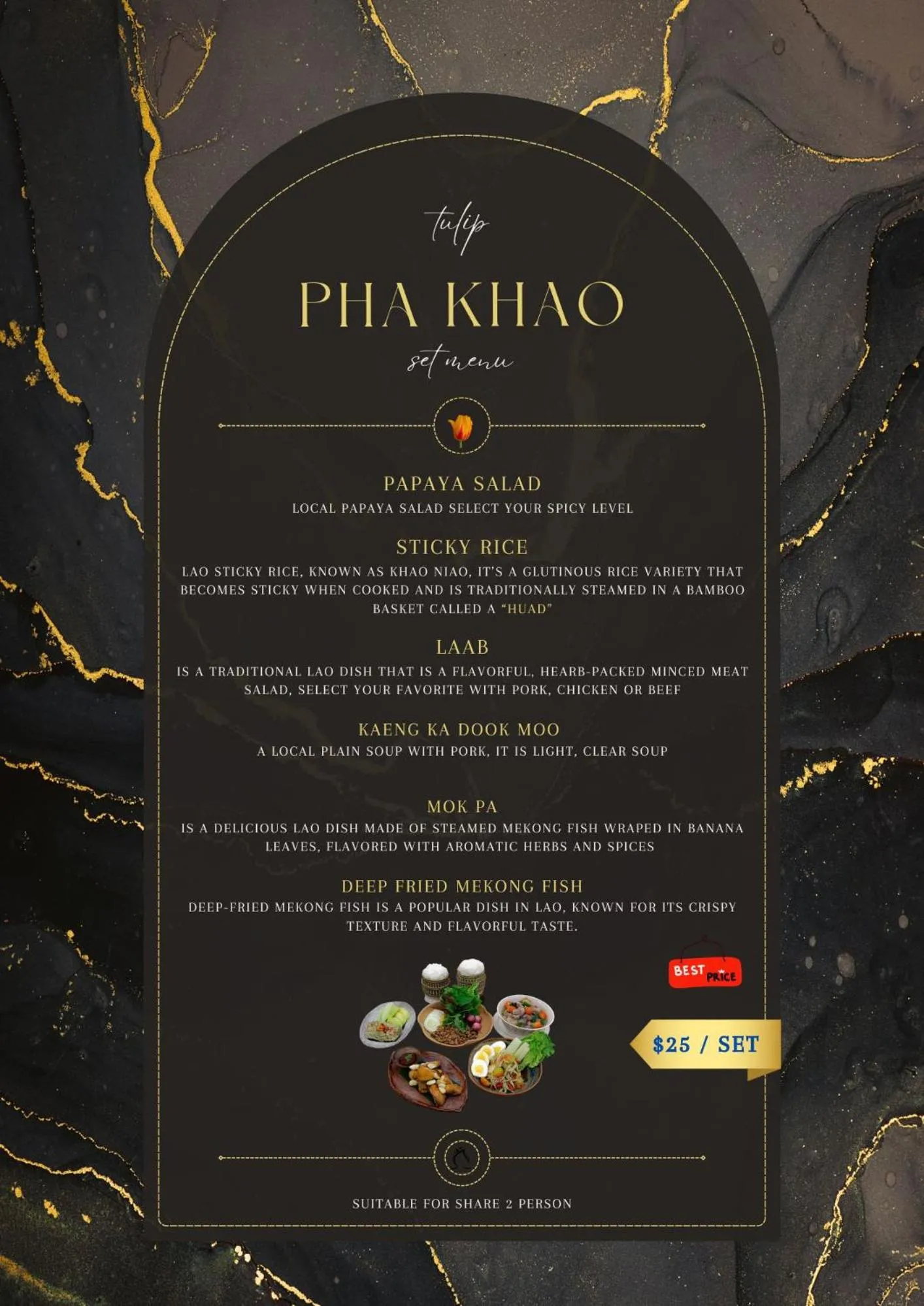 Restaurant/places to eat in Tulip Hotel