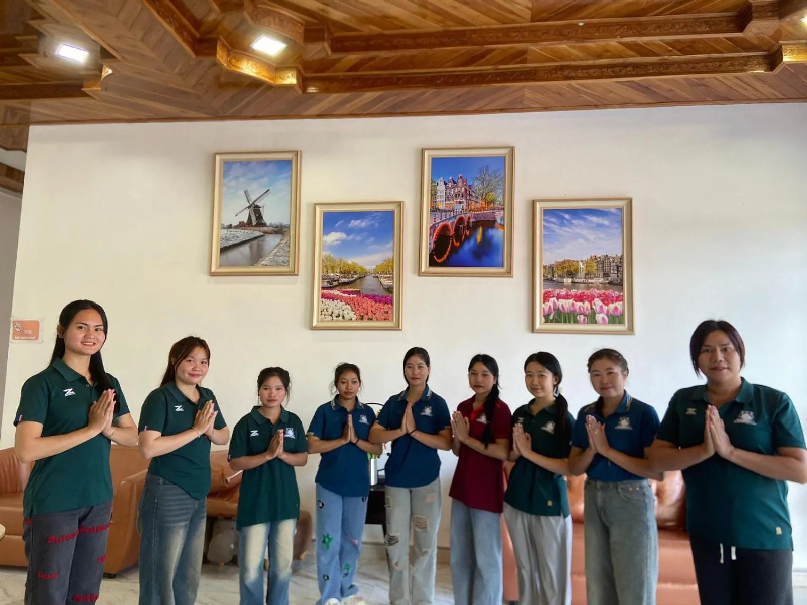 Staff in Tulip Hotel