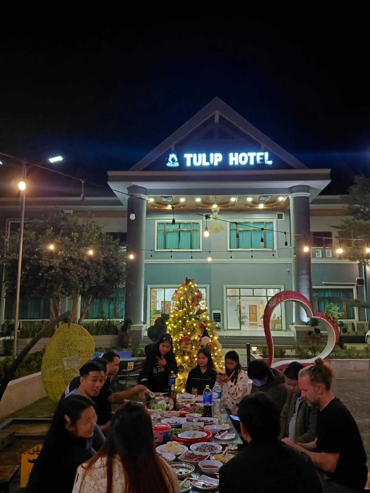 Property building in Tulip Hotel