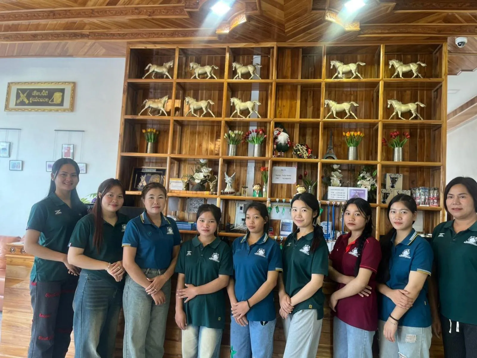 Staff in Tulip Hotel