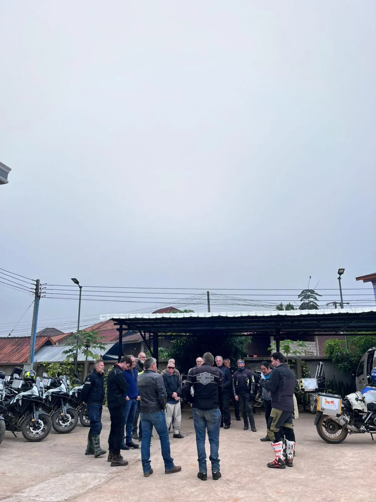 group of guests in Tulip Hotel