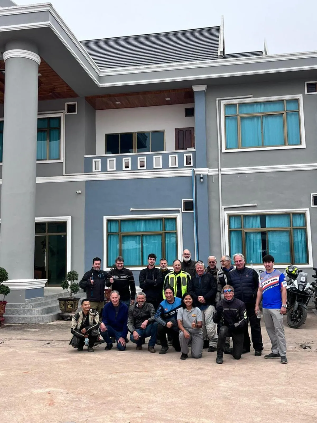 group of guests in Tulip Hotel