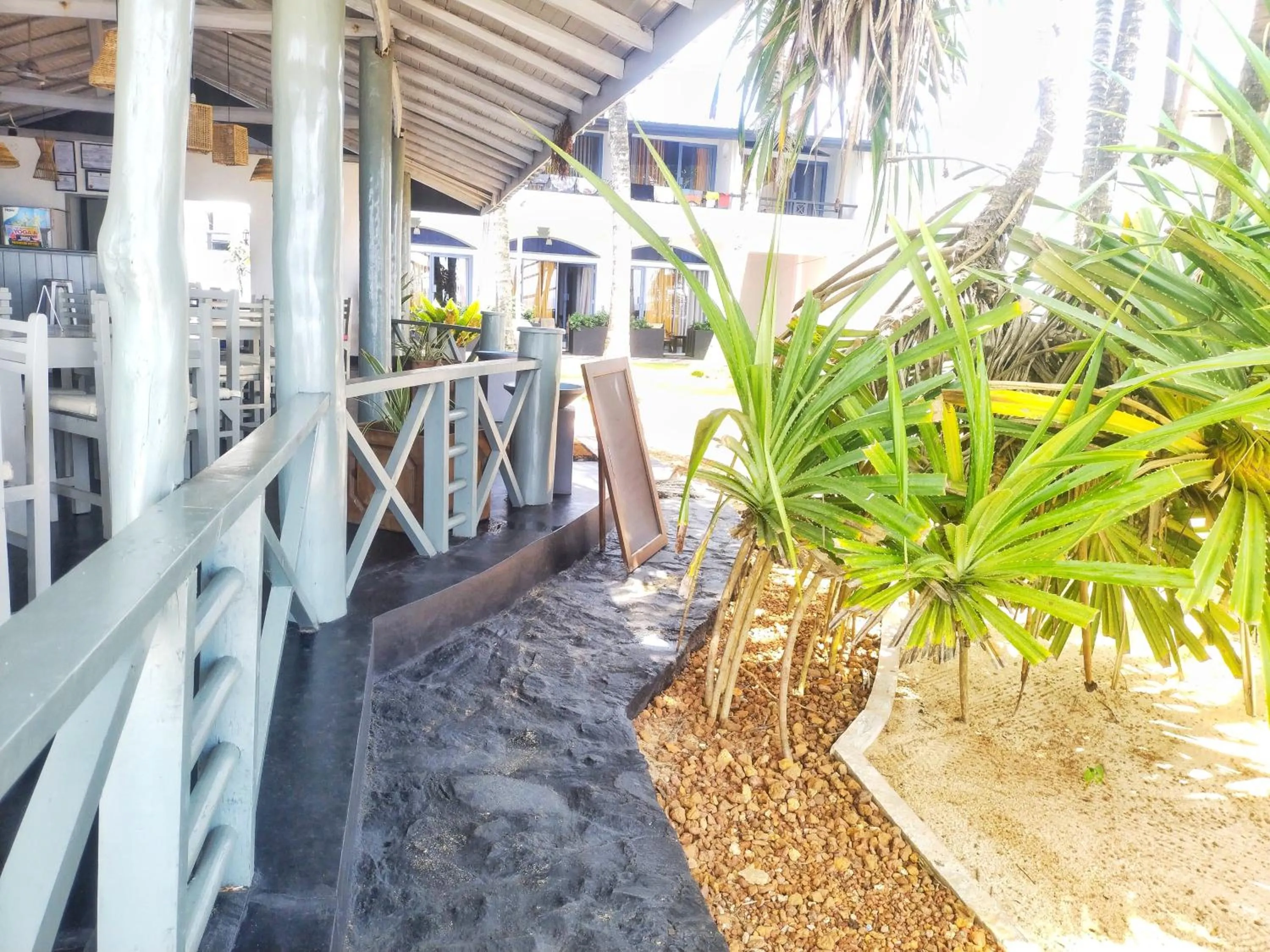 Garden view in DALAWELLA BEACH RESORT