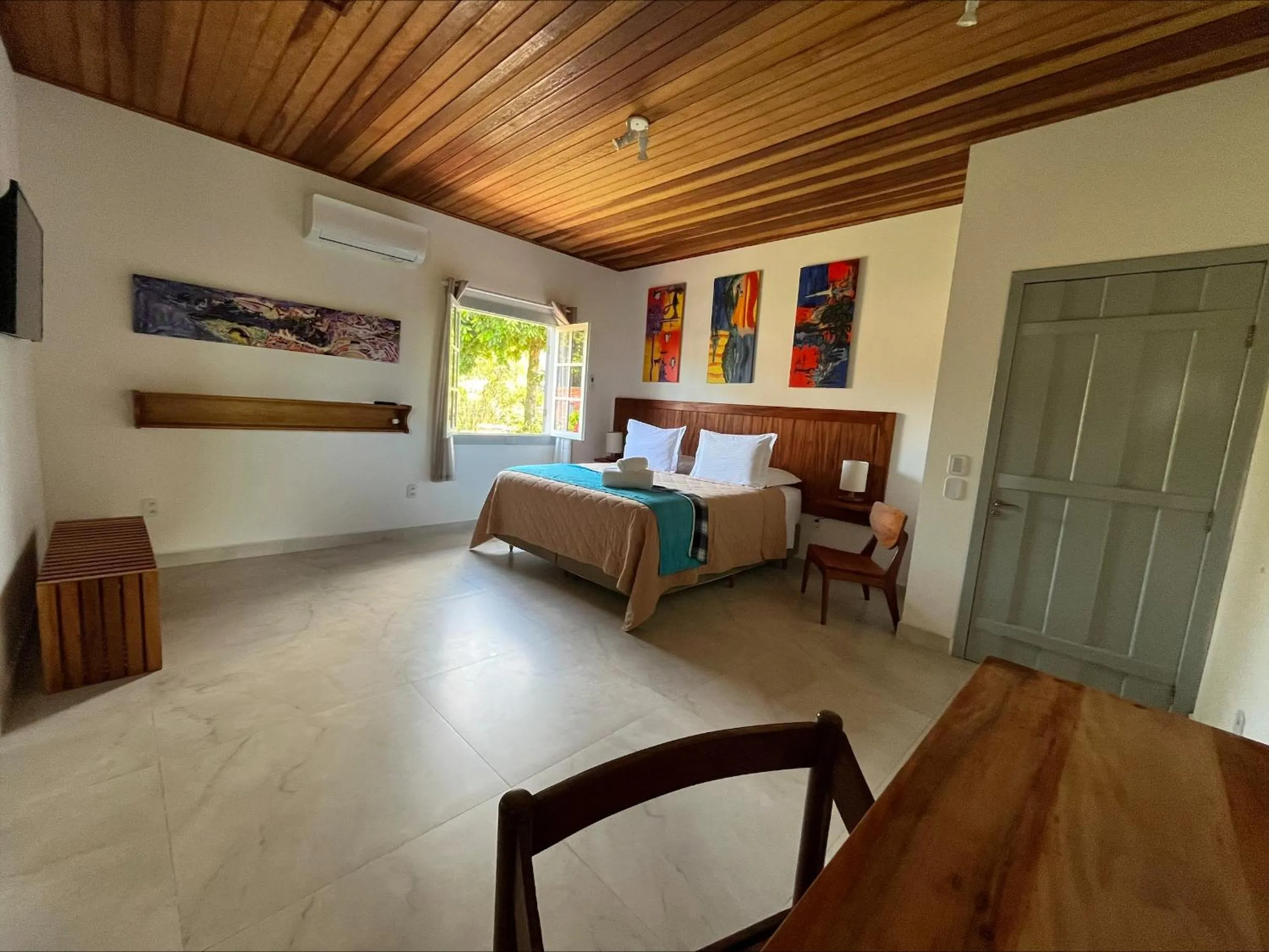 Seating area, Bed in Casa Arte Cabore