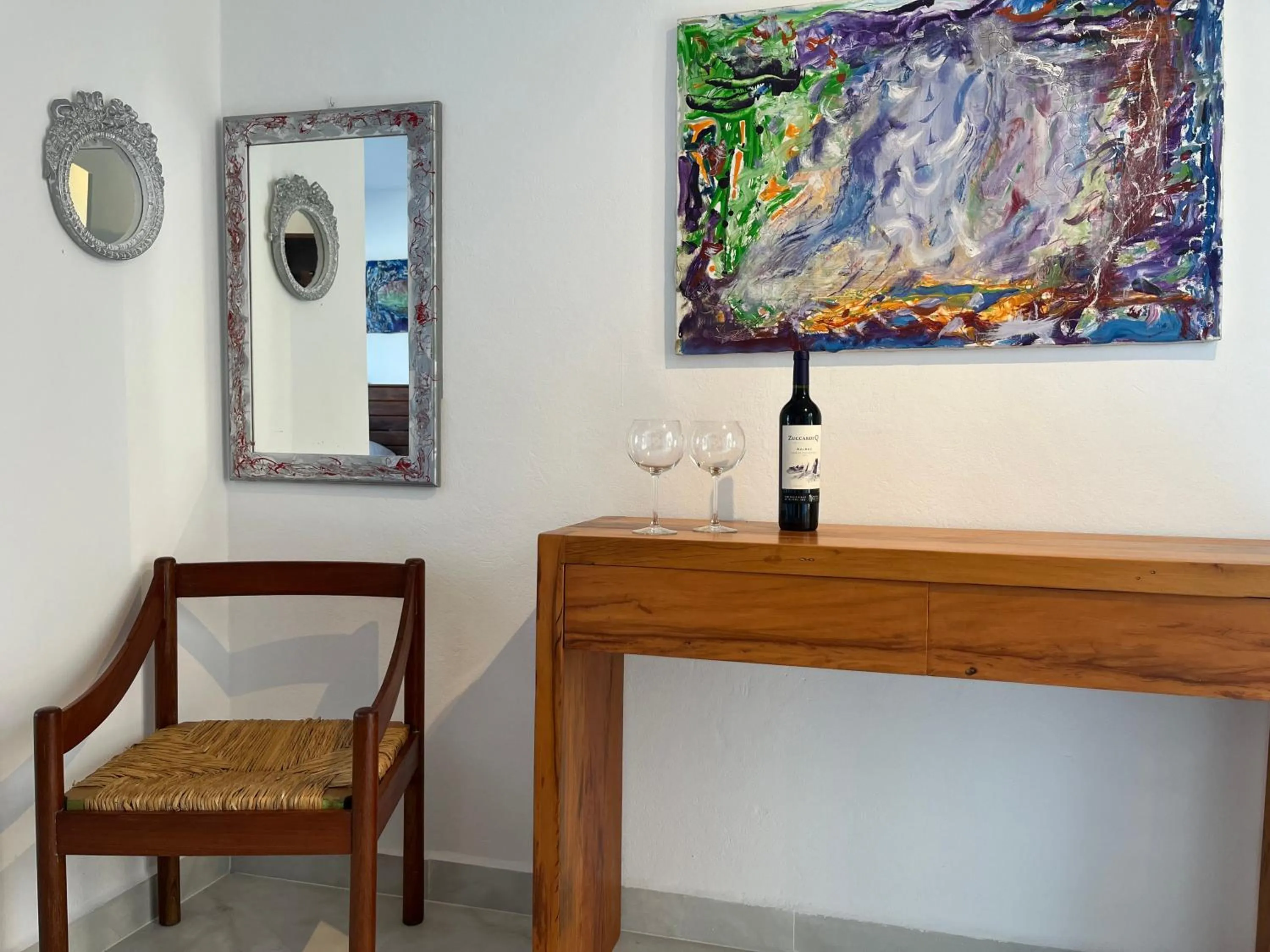 Decorative detail in Casa Arte Cabore