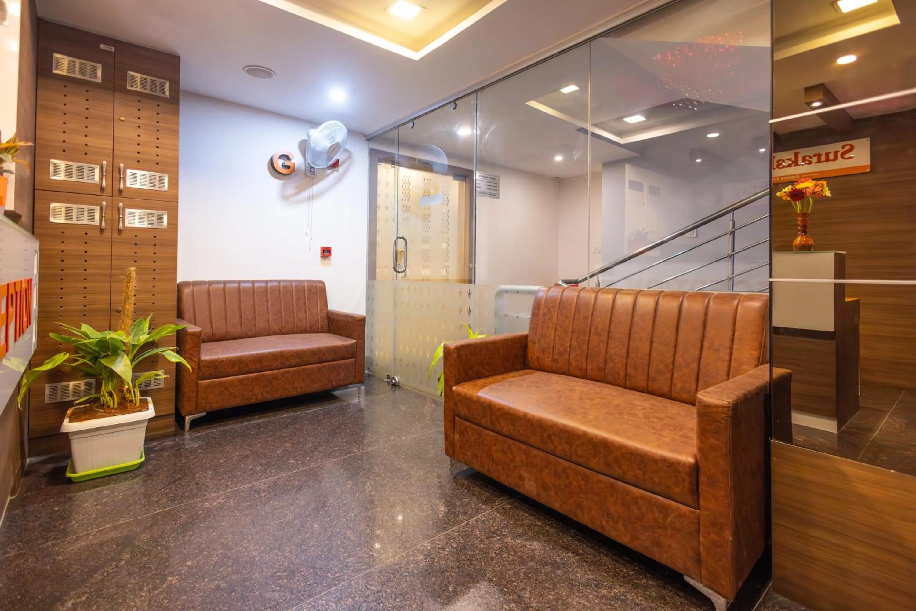 Lobby or reception in Suraksha Stay Brookfield Hotel