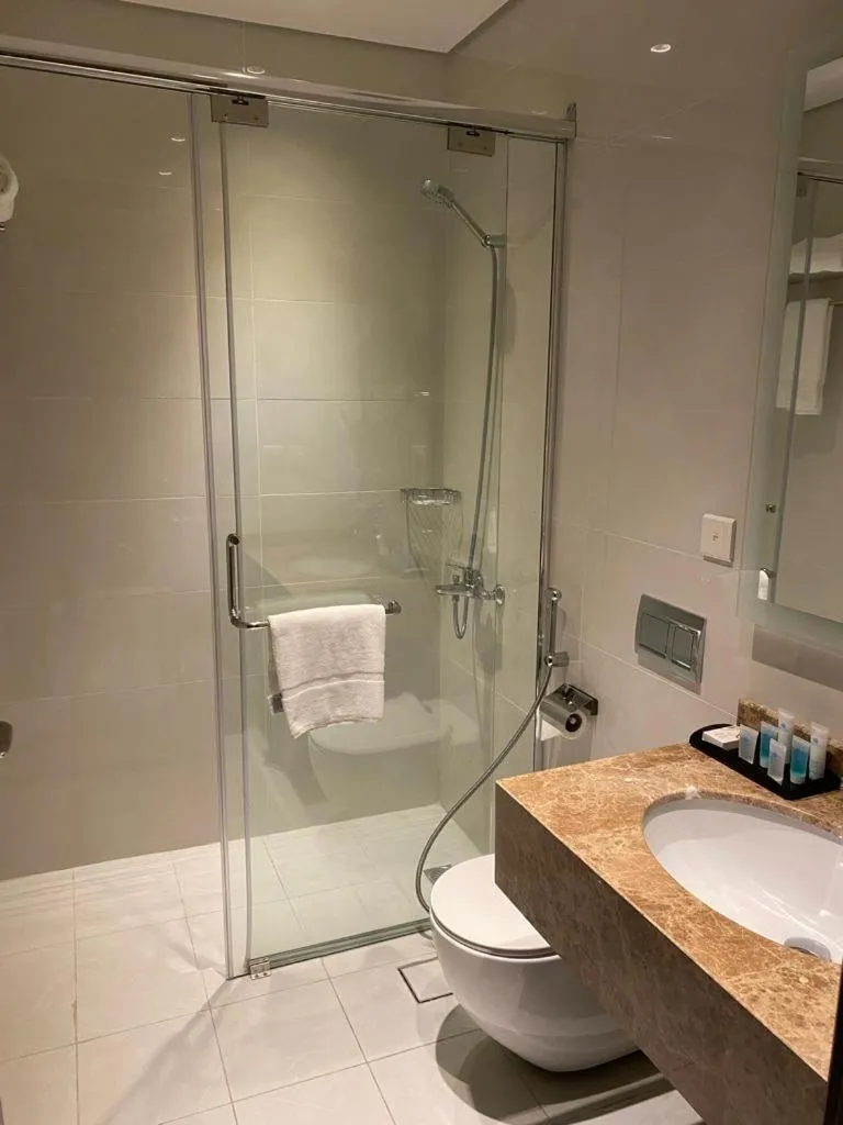 Shower in Savoye Hotel