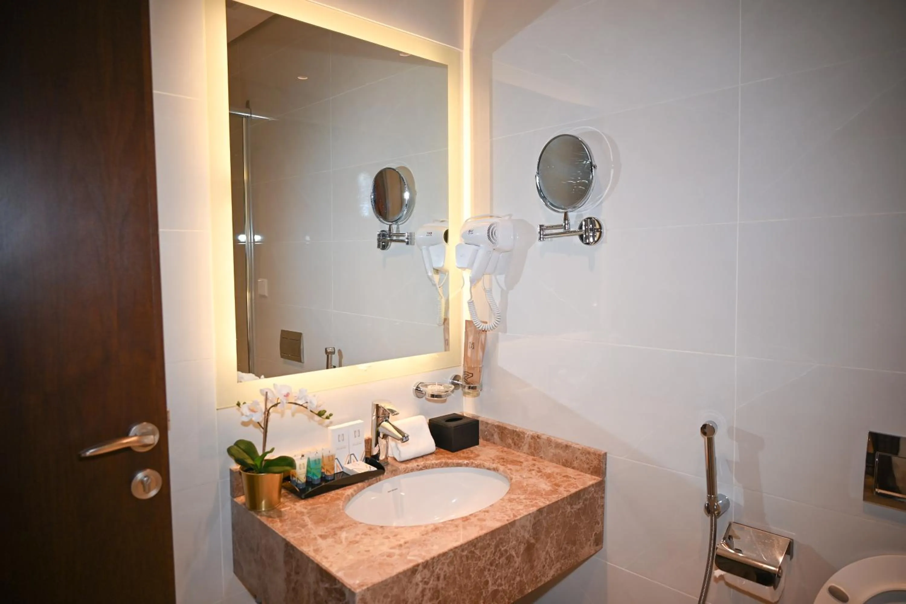 Bathroom in Savoye Hotel