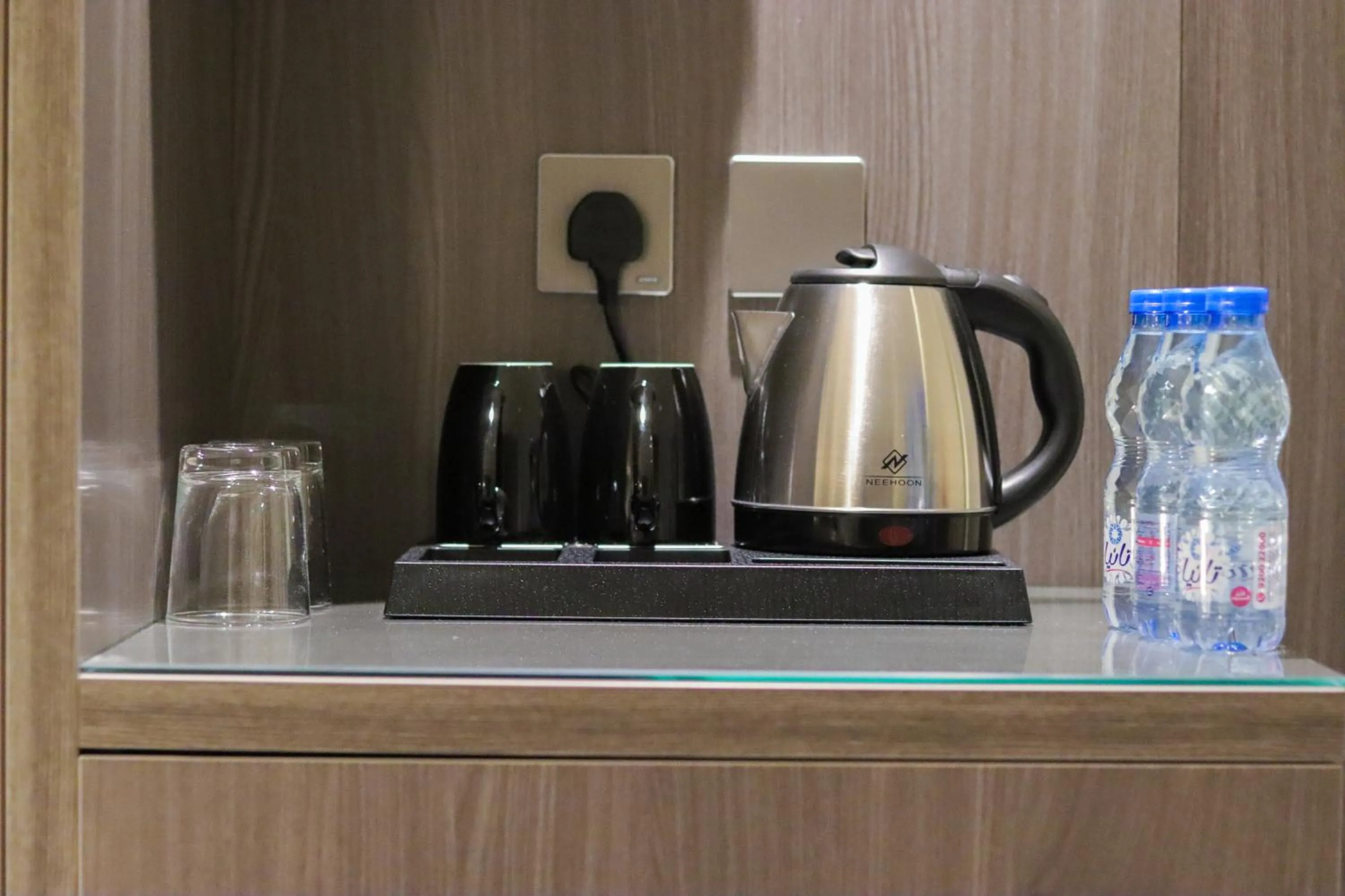 Coffee/tea facilities in Savoye Hotel