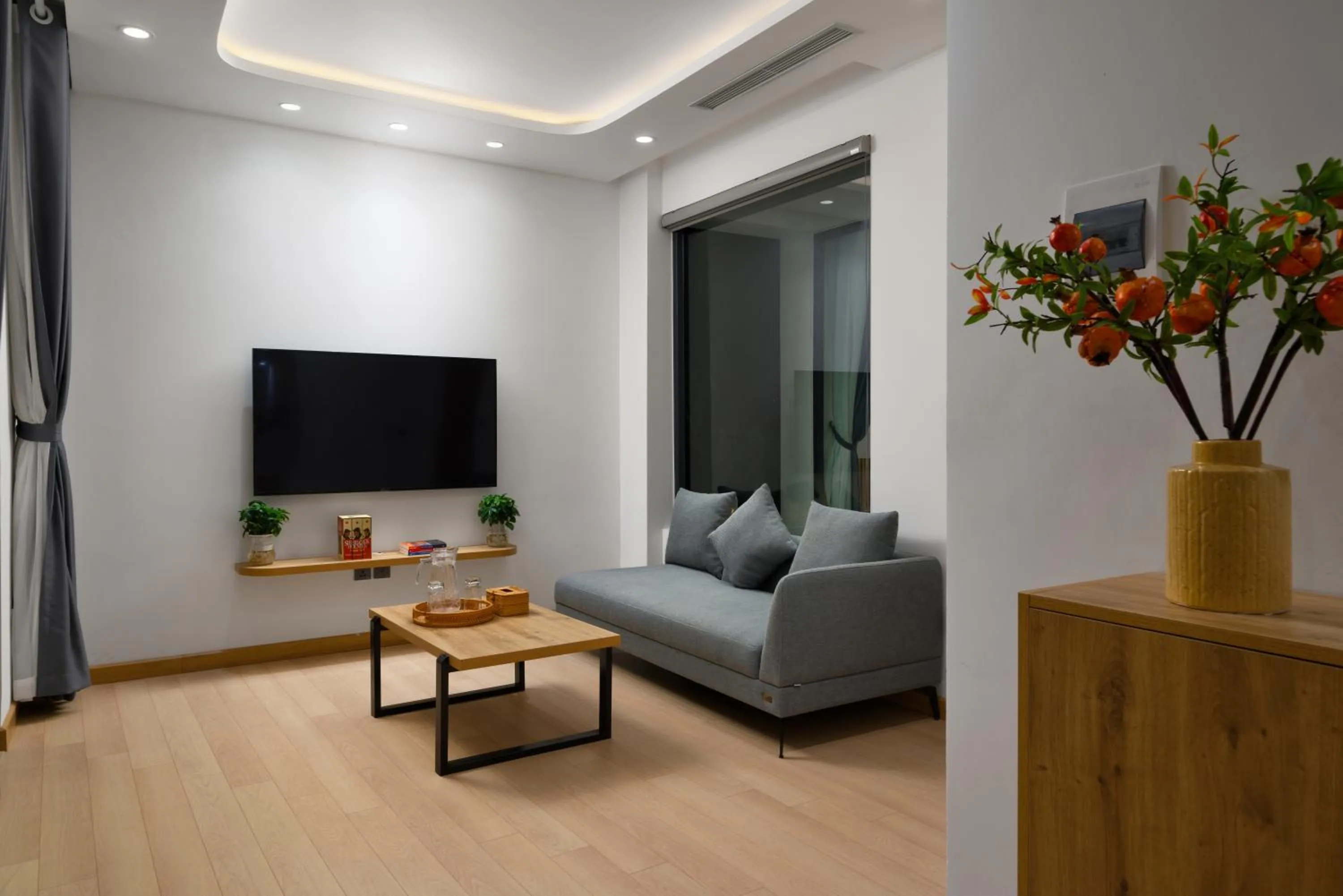 Living room in The Galaxy Home Doi Can Hotel and Apartment