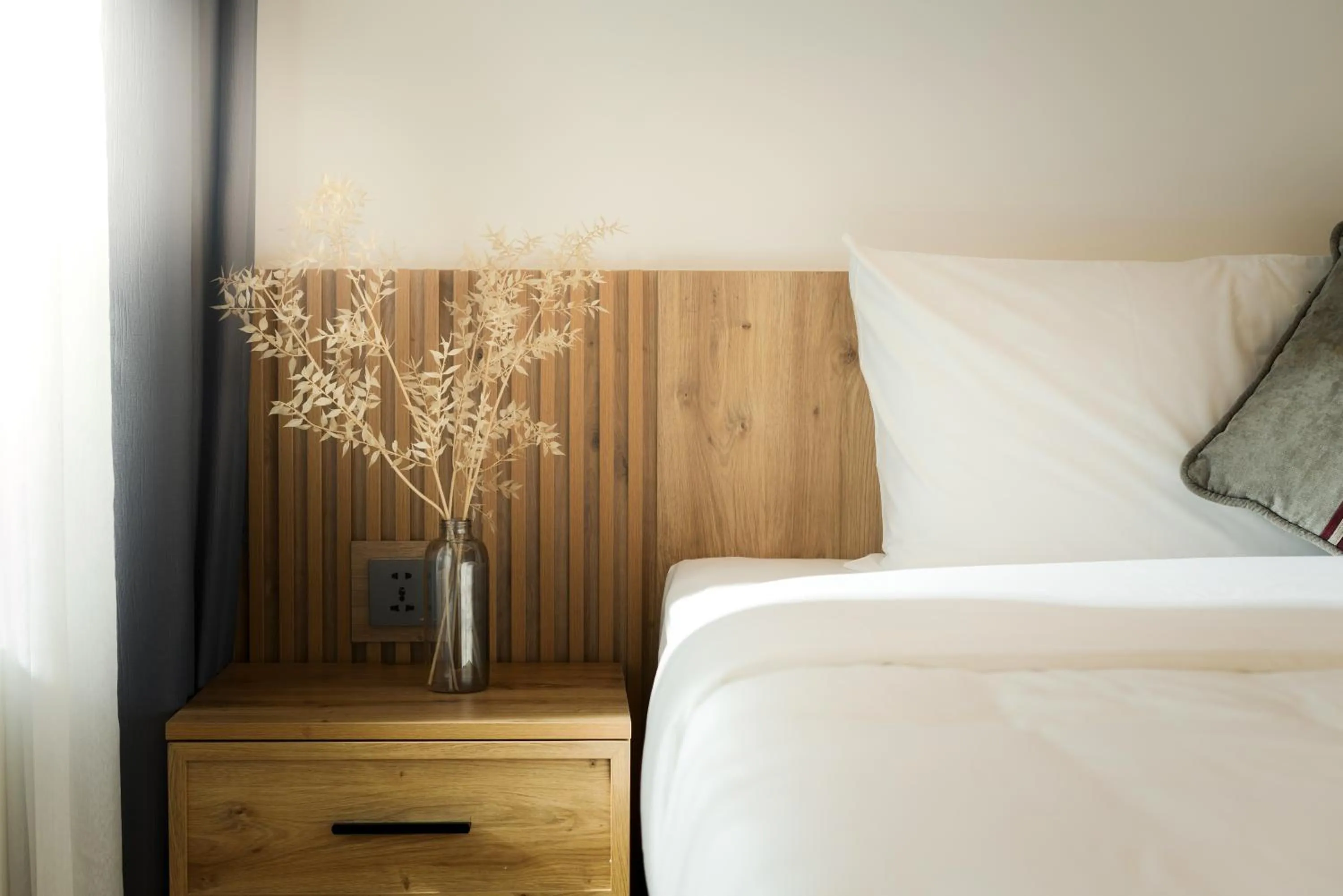 Bedroom, Bed in The Galaxy Home Doi Can Hotel and Apartment