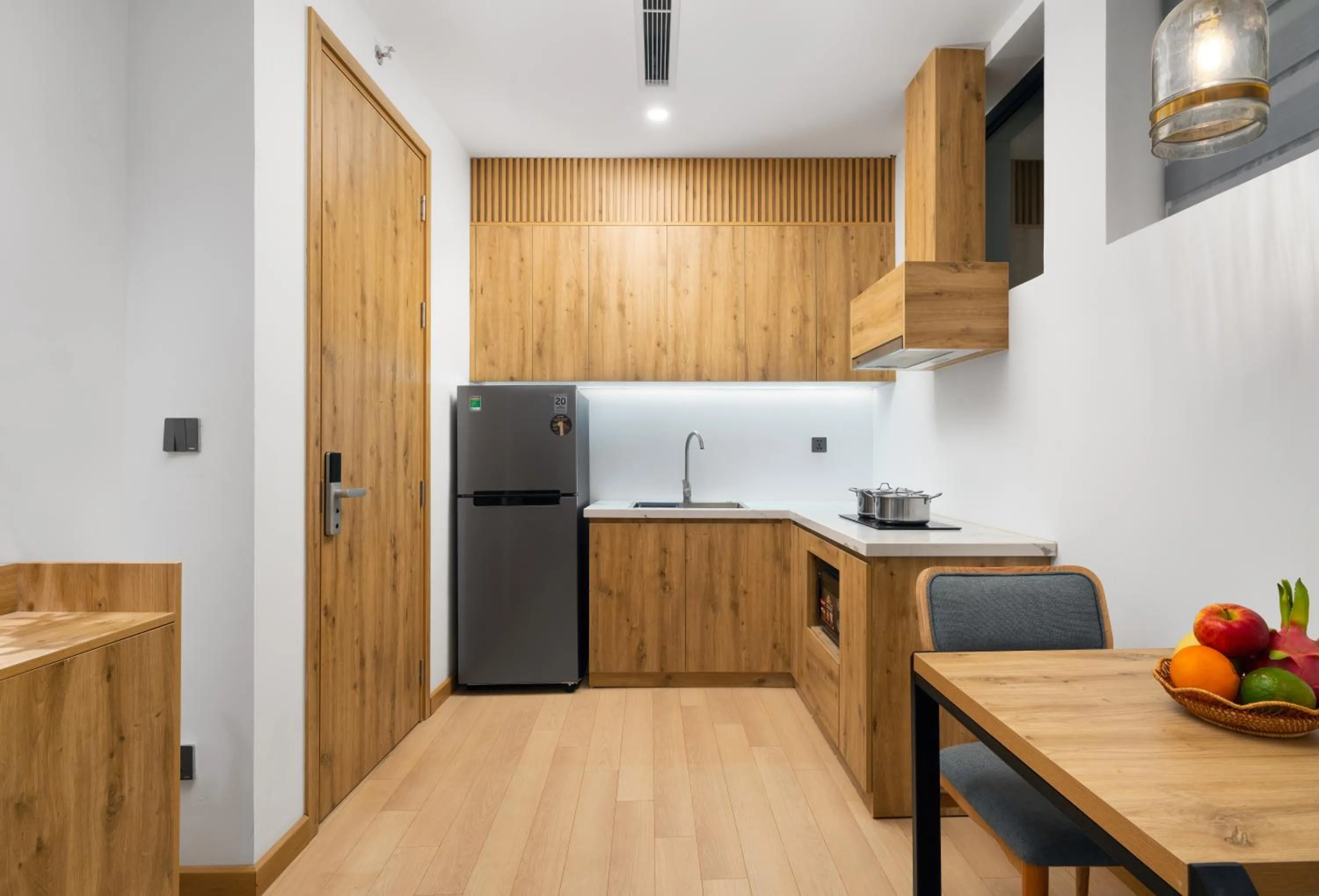 stove in The Galaxy Home Doi Can Hotel and Apartment