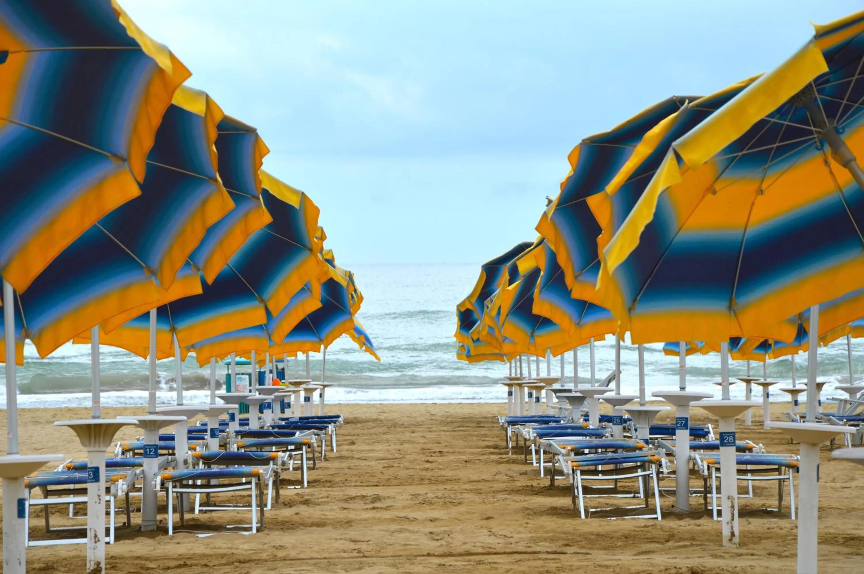 Beach in Pensione Villa Joli